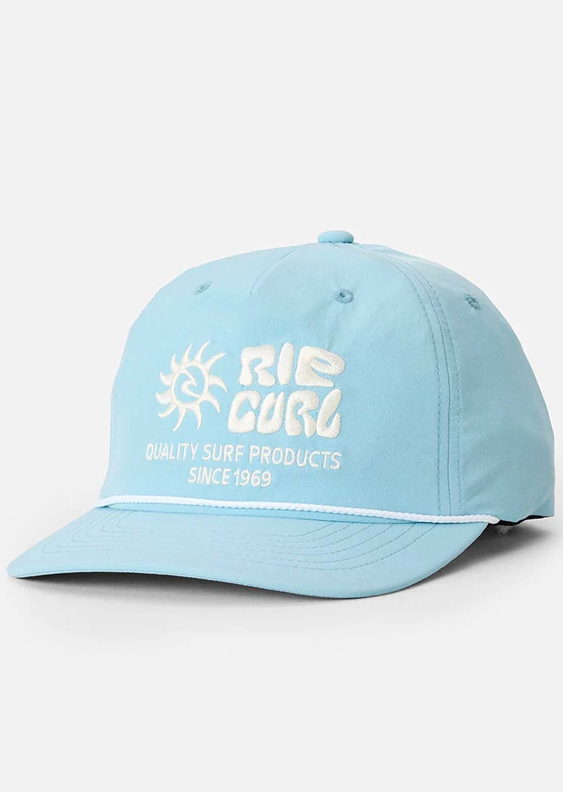 Rip Curl Men's Pacific Rinse Flexfit SB Cap Faded Denim