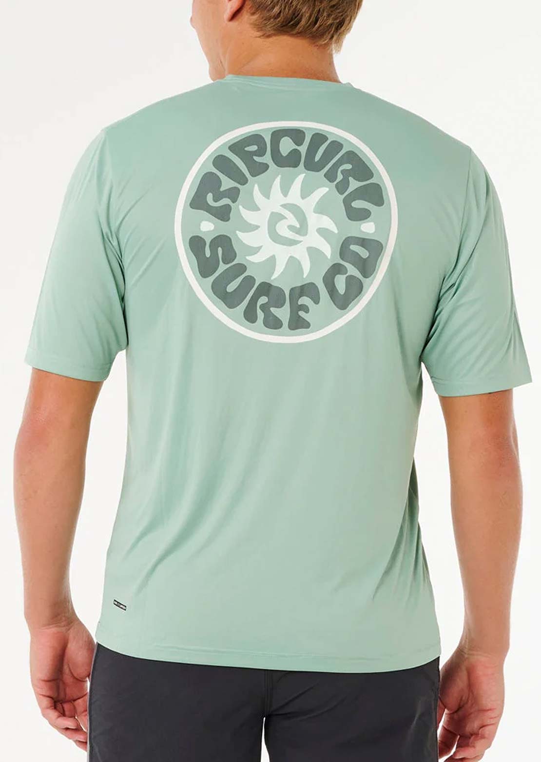 Rip Curl Men's Pacific Rinse Surflite UPF T-Shirt Aloe