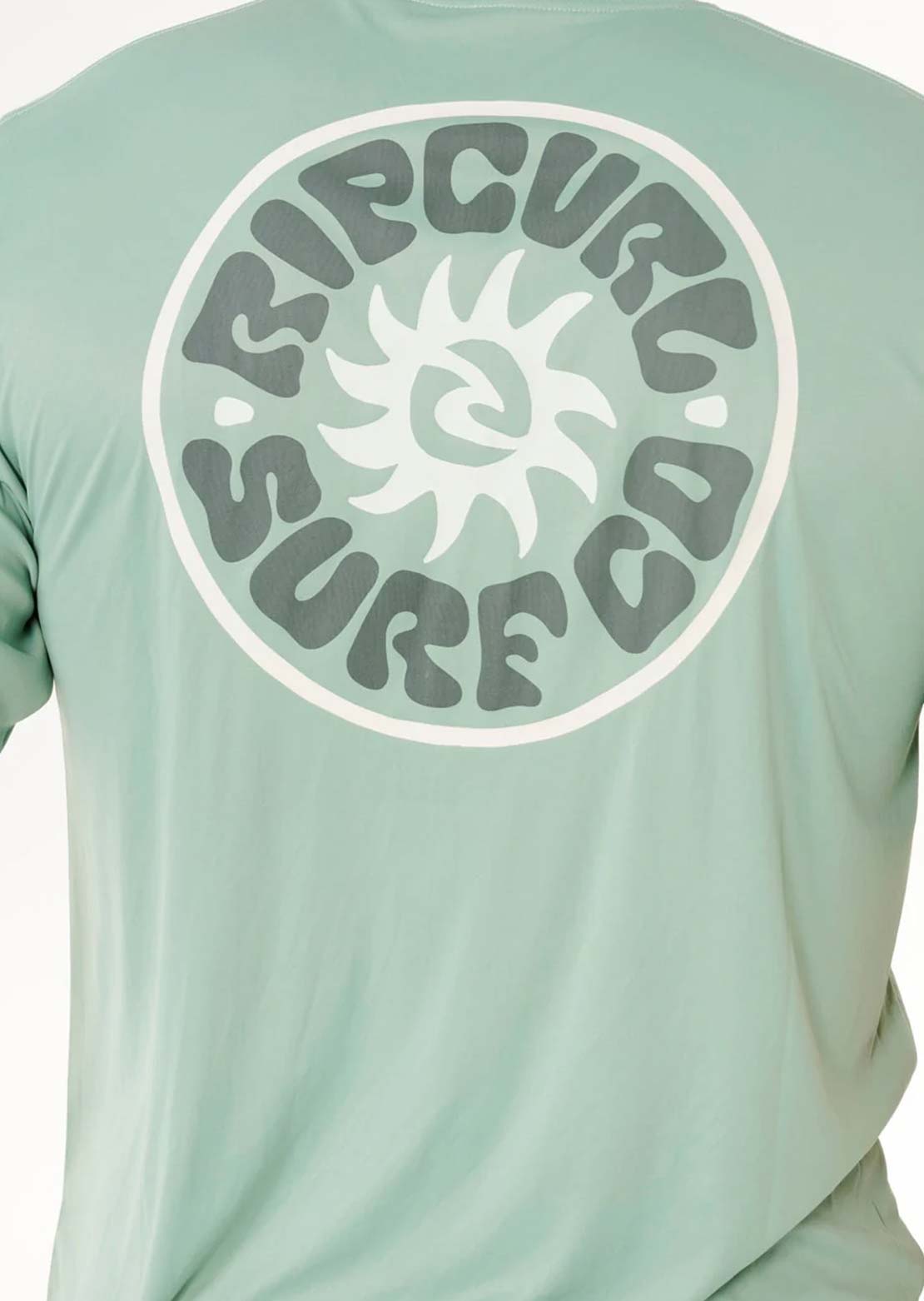 Rip Curl Men's Pacific Rinse Surflite UPF T-Shirt Aloe