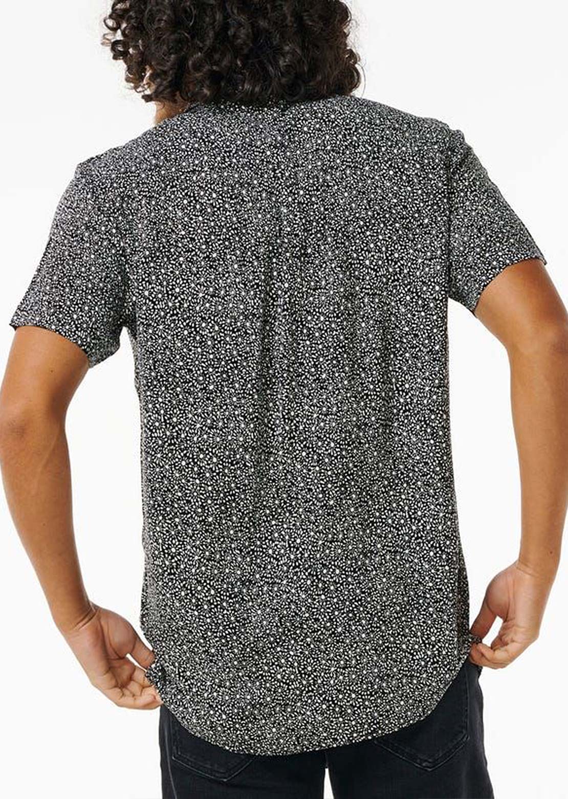 Rip Curl Men's Party Pack Button Up Shirt Black/Multi