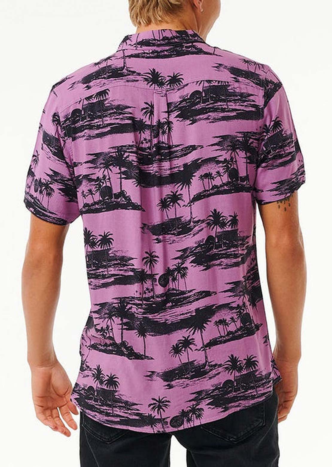 Rip Curl Men's Party Pack Button Up Shirts Dusty Purple
