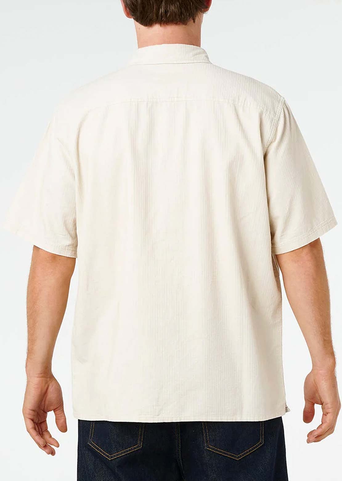 Rip Curl Men's Premium Surf Button Up Shirt Bone