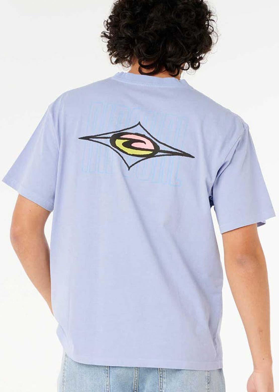 Rip Curl Men's Raw Energy Maxxed T-shirt Ice Blue