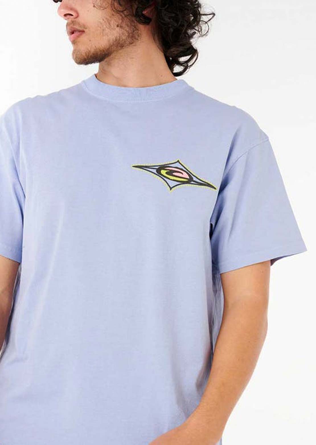 Rip Curl Men's Raw Energy Maxxed T-shirt Ice Blue