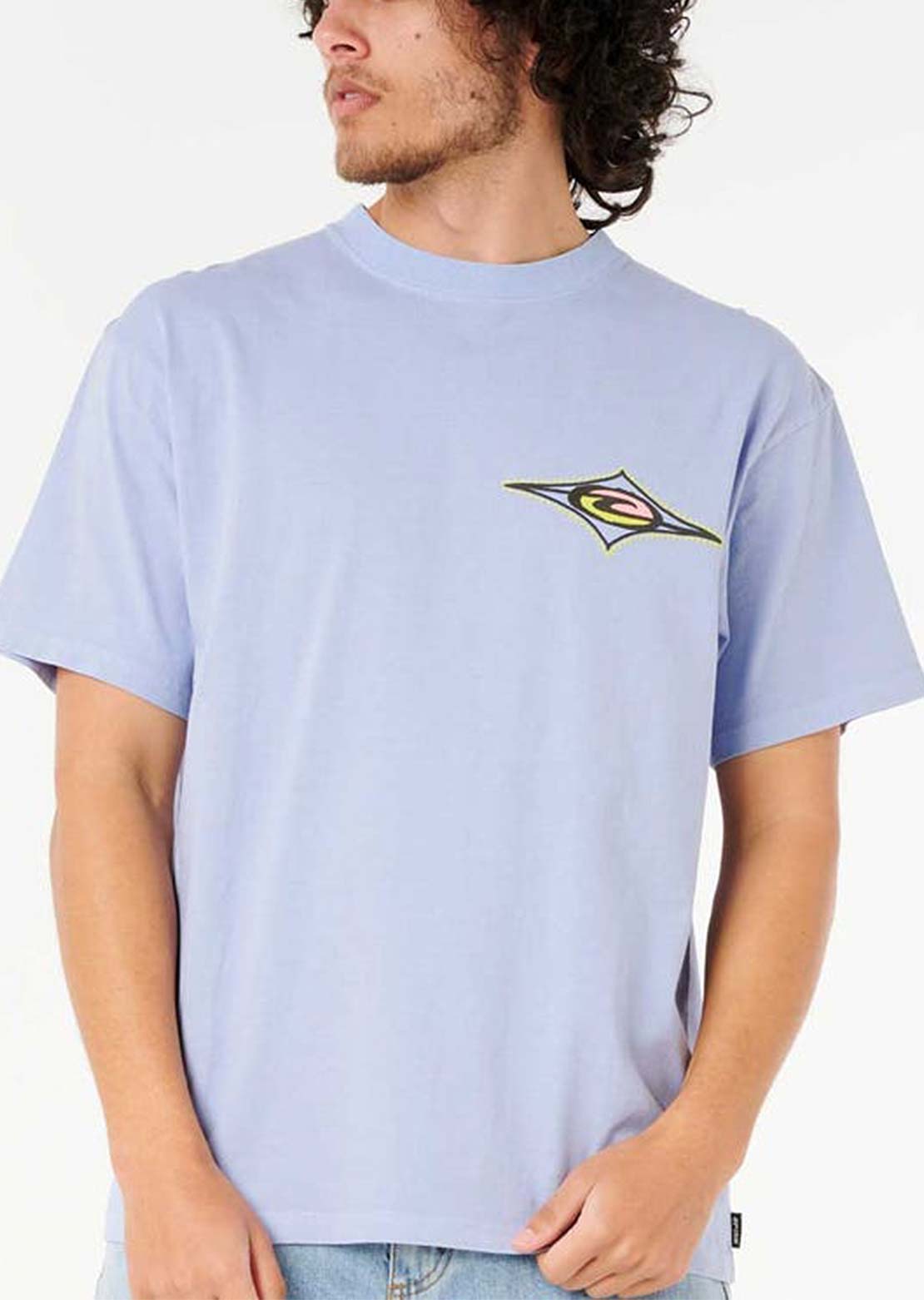 Rip Curl Men's Raw Energy Maxxed T-shirt Ice Blue