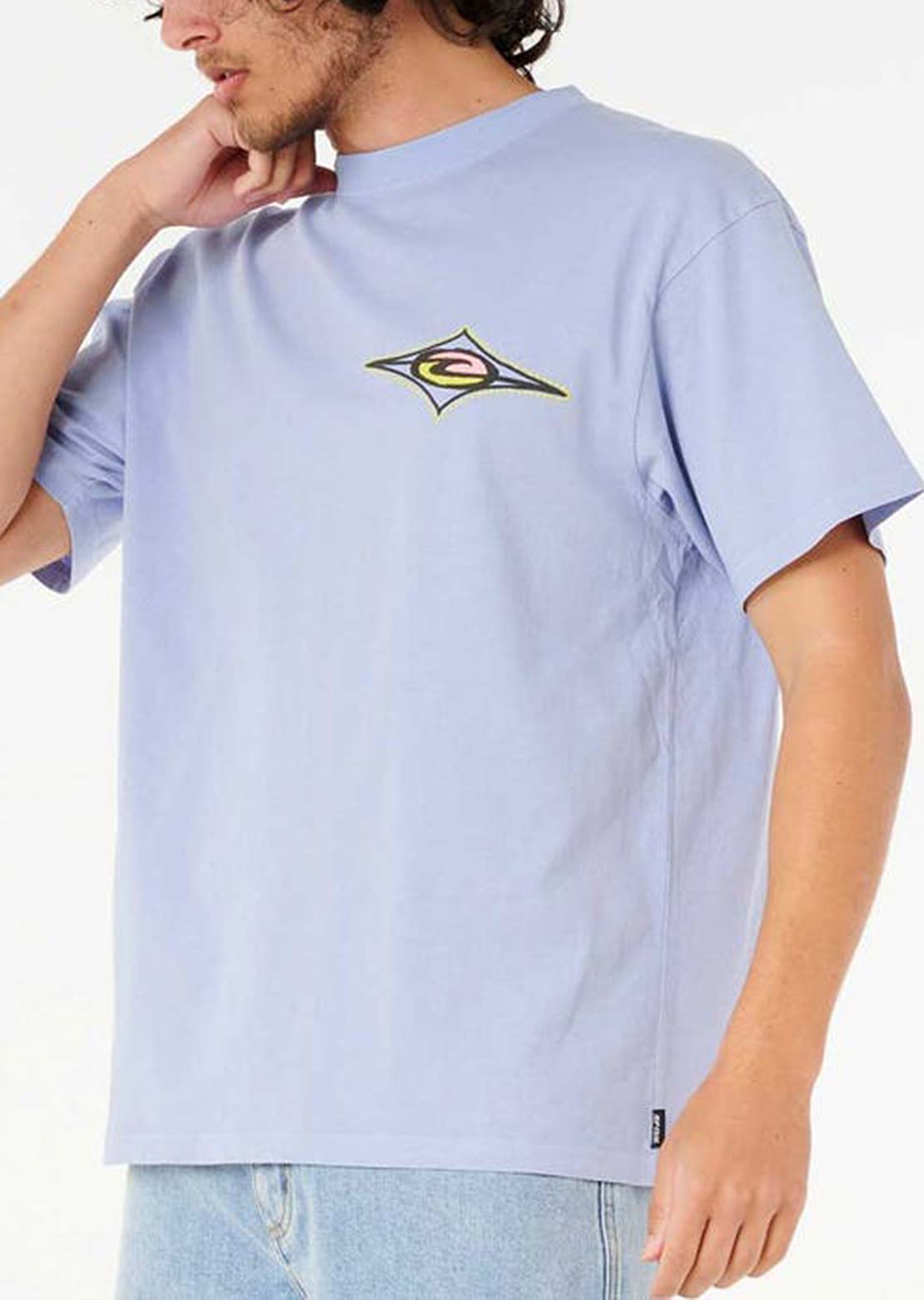 Rip Curl Men's Raw Energy Maxxed T-shirt Ice Blue