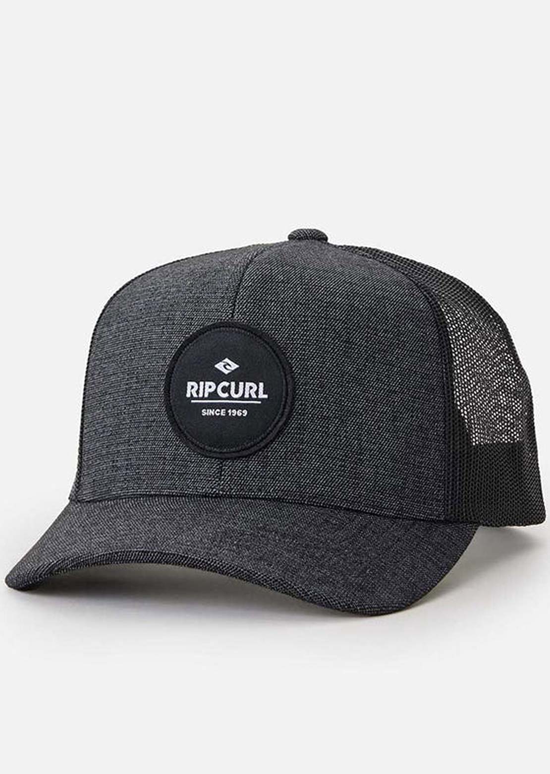 Rip Curl Men&#39;s Routine Curve Trucker Cap Black