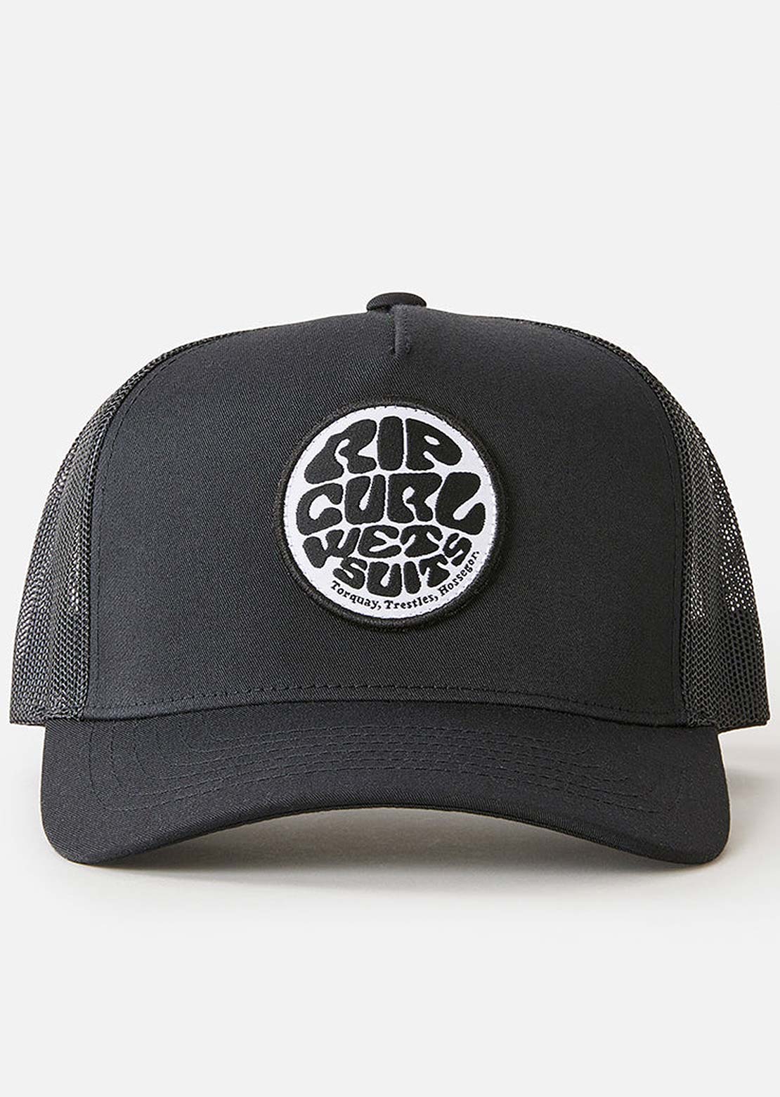 Rip Curl Men's Wetsuit Icon Trucker Cap Black