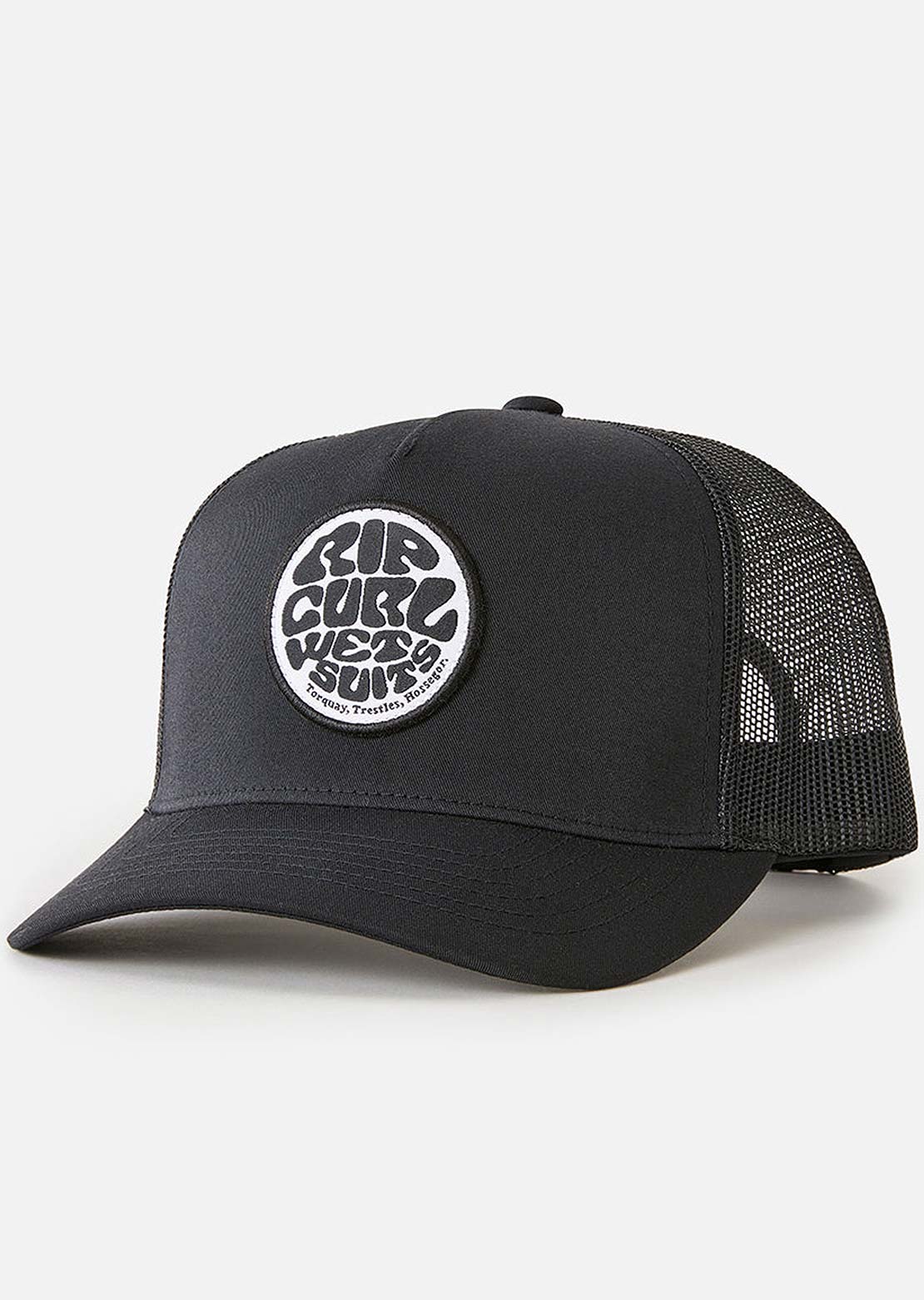 Rip Curl Men's Wetsuit Icon Trucker Cap Black