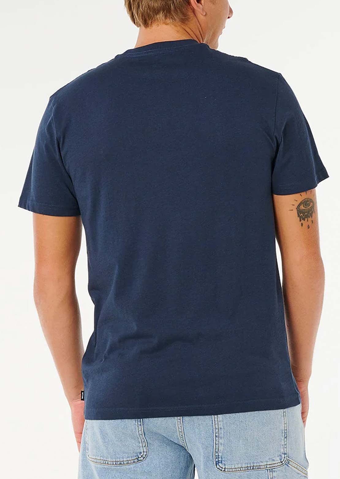 Rip Curl Men's Wettie Icon T-Shirt Dark Navy