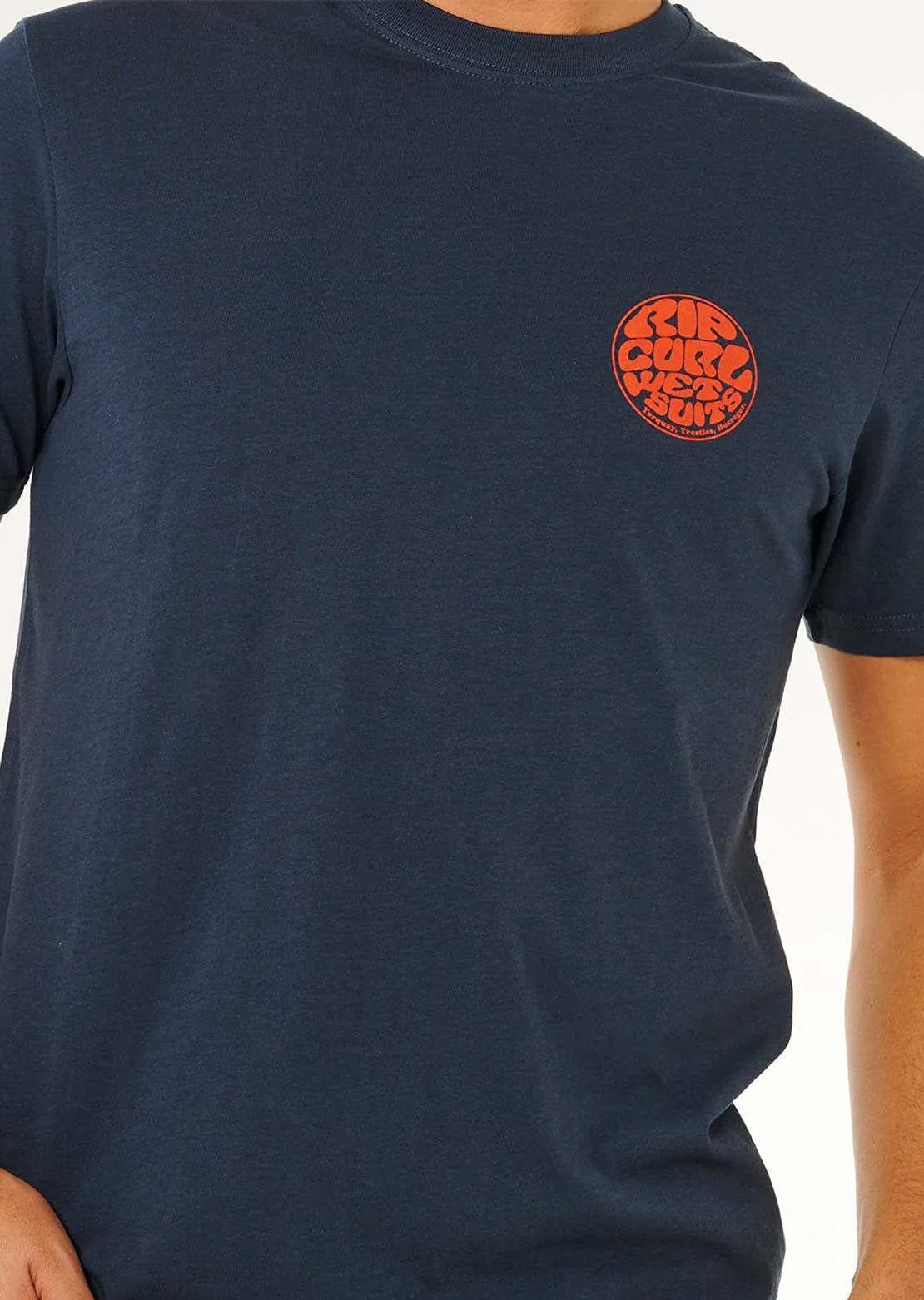 Rip Curl Men's Wettie Icon T-Shirt Dark Navy