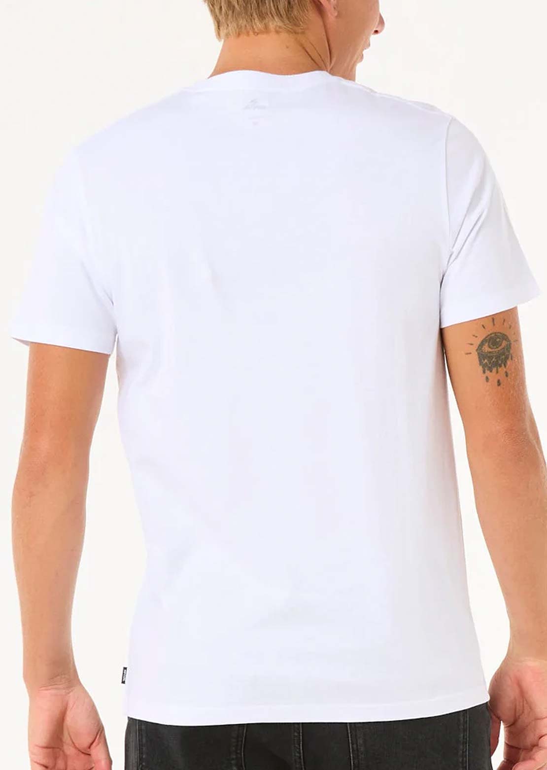 Rip Curl Men's Wettie Icon T-Shirt Optical White