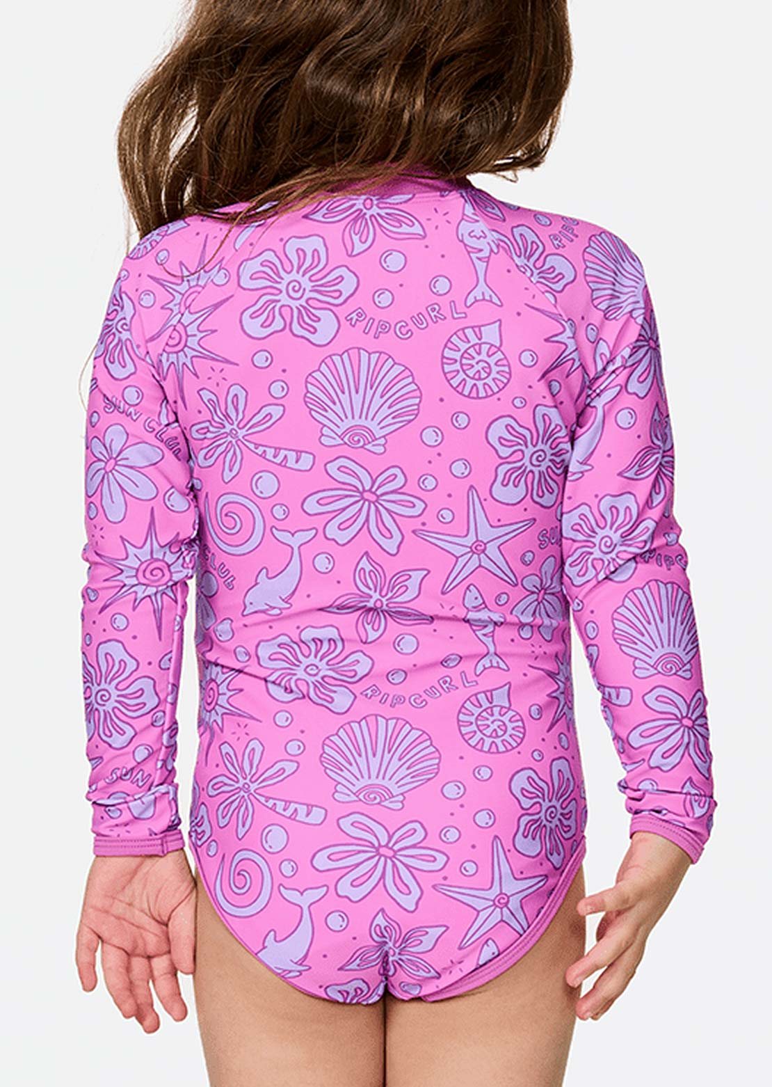 Rip Curl Toddler Sunshine Club Long Sleeve Surfsuit Wild Berry
