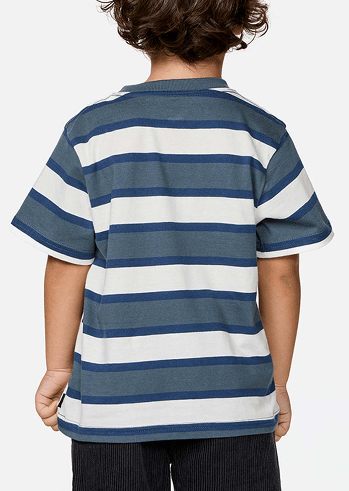 Rip Curl Toddler Surf Check Stripe T-Shirt Pine Night