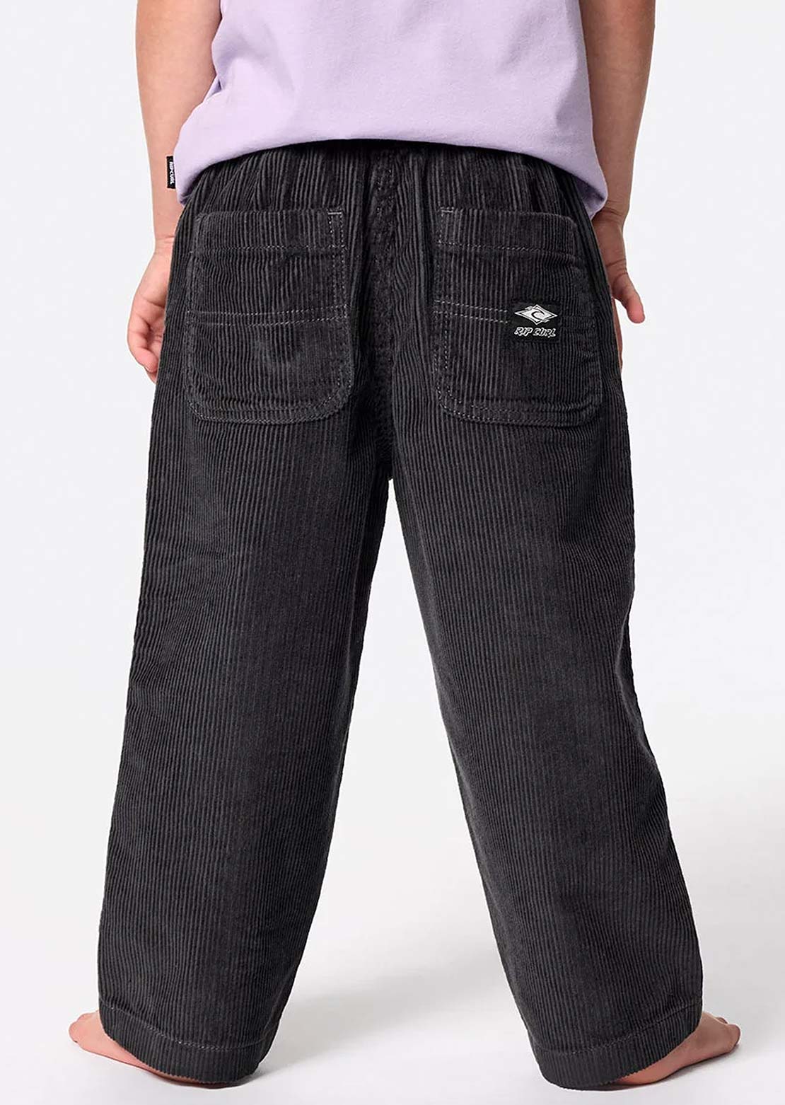 Rip Curl Toddler Surf Cord Pants Washed Black