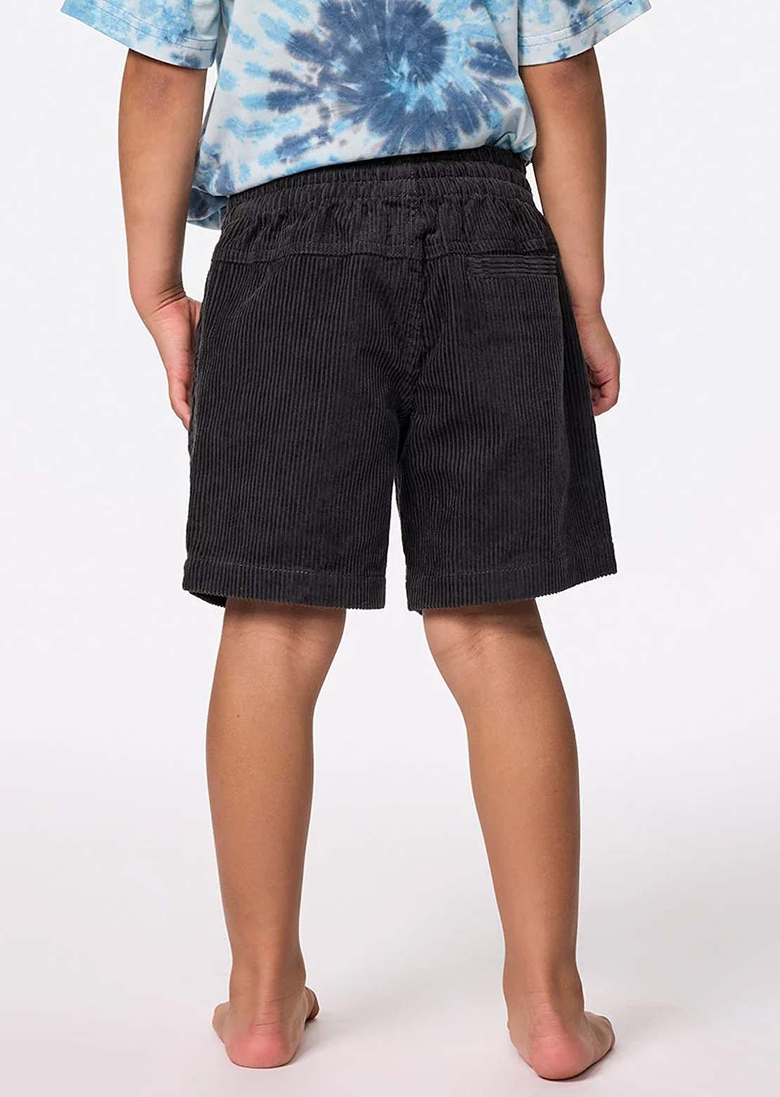 Rip Curl Toddler Surf Cord Volley Shorts Washed Black