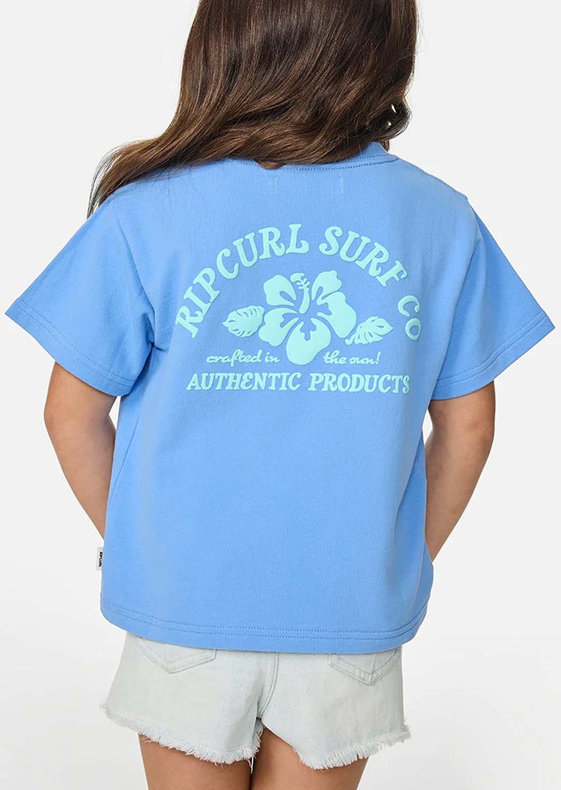 Rip Curl Toddler Surf Puff Party Pack T-shirt Cornflower Blue