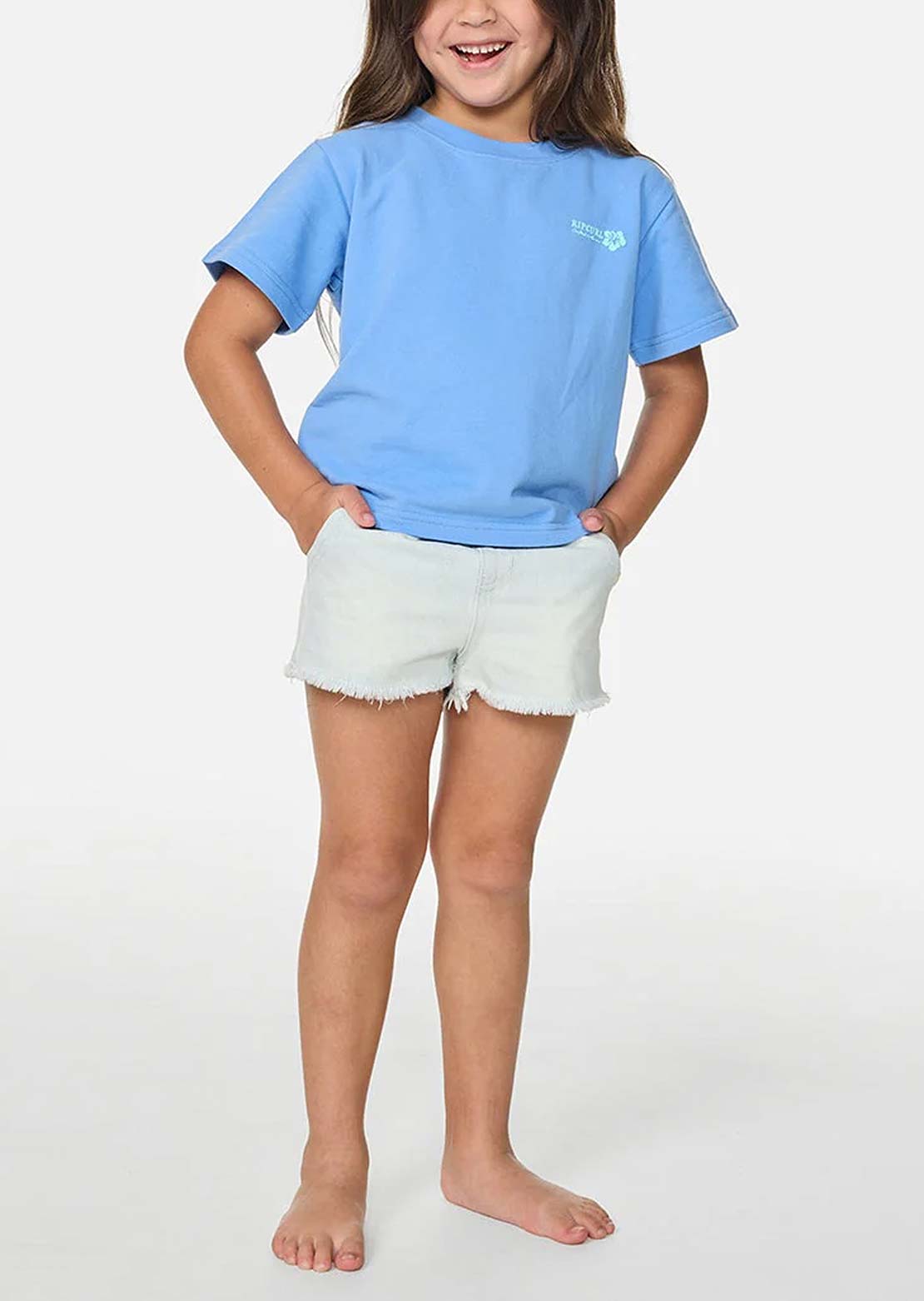 Rip Curl Toddler Surf Puff Party Pack T-shirt Cornflower Blue