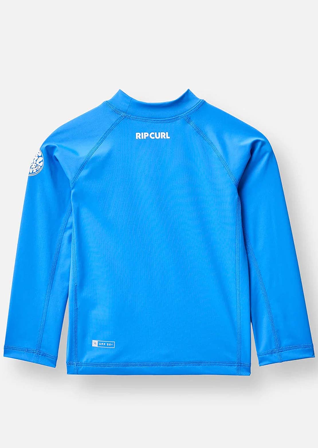 Rip Curl Toddler Waves UPF Long Sleeve Rashguard Blue Gum