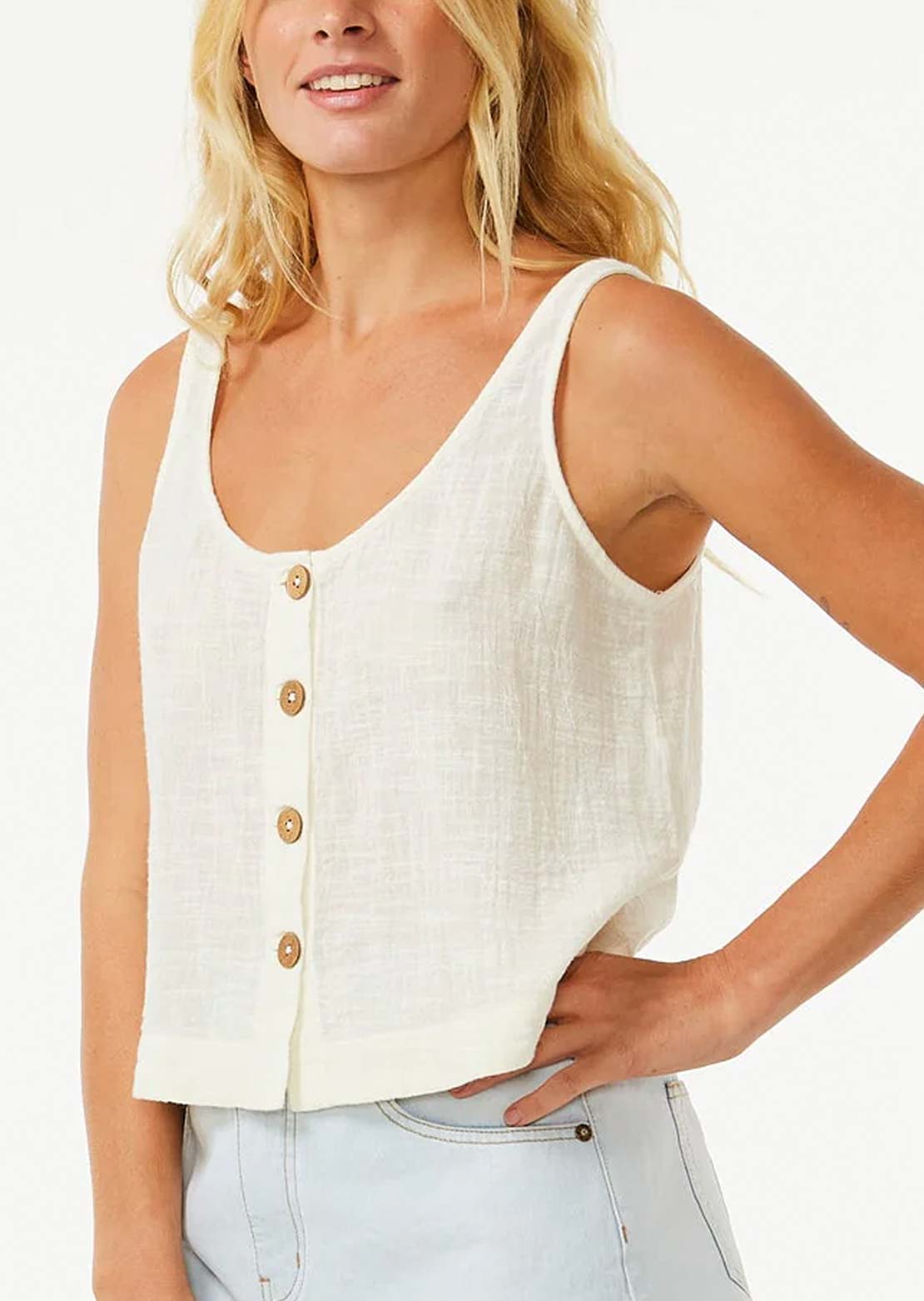 Rip Curl Women's Classic Surf Tank II Bone
