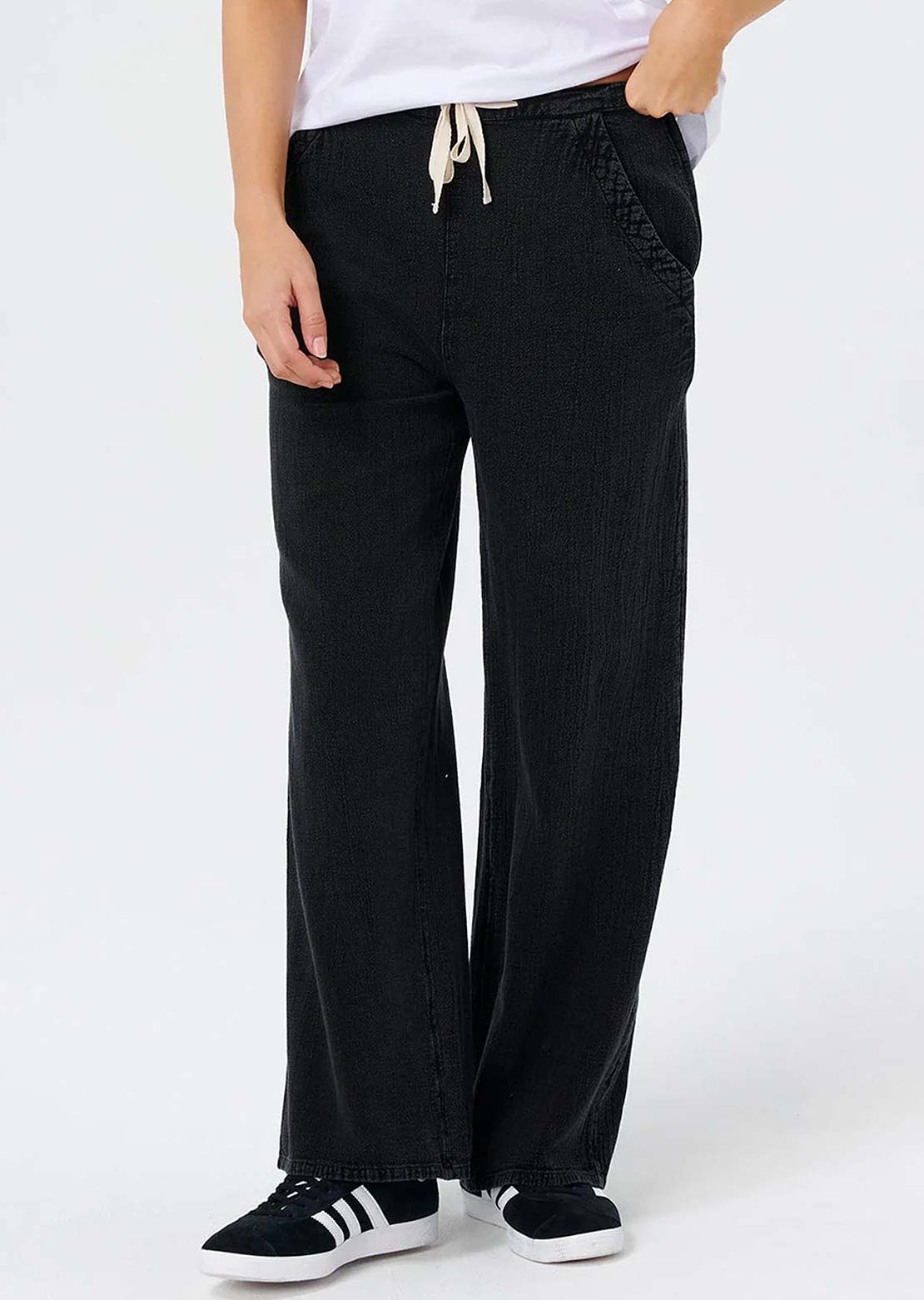 Rip Curl Women's Classic Surf Wide Leg Pants Black