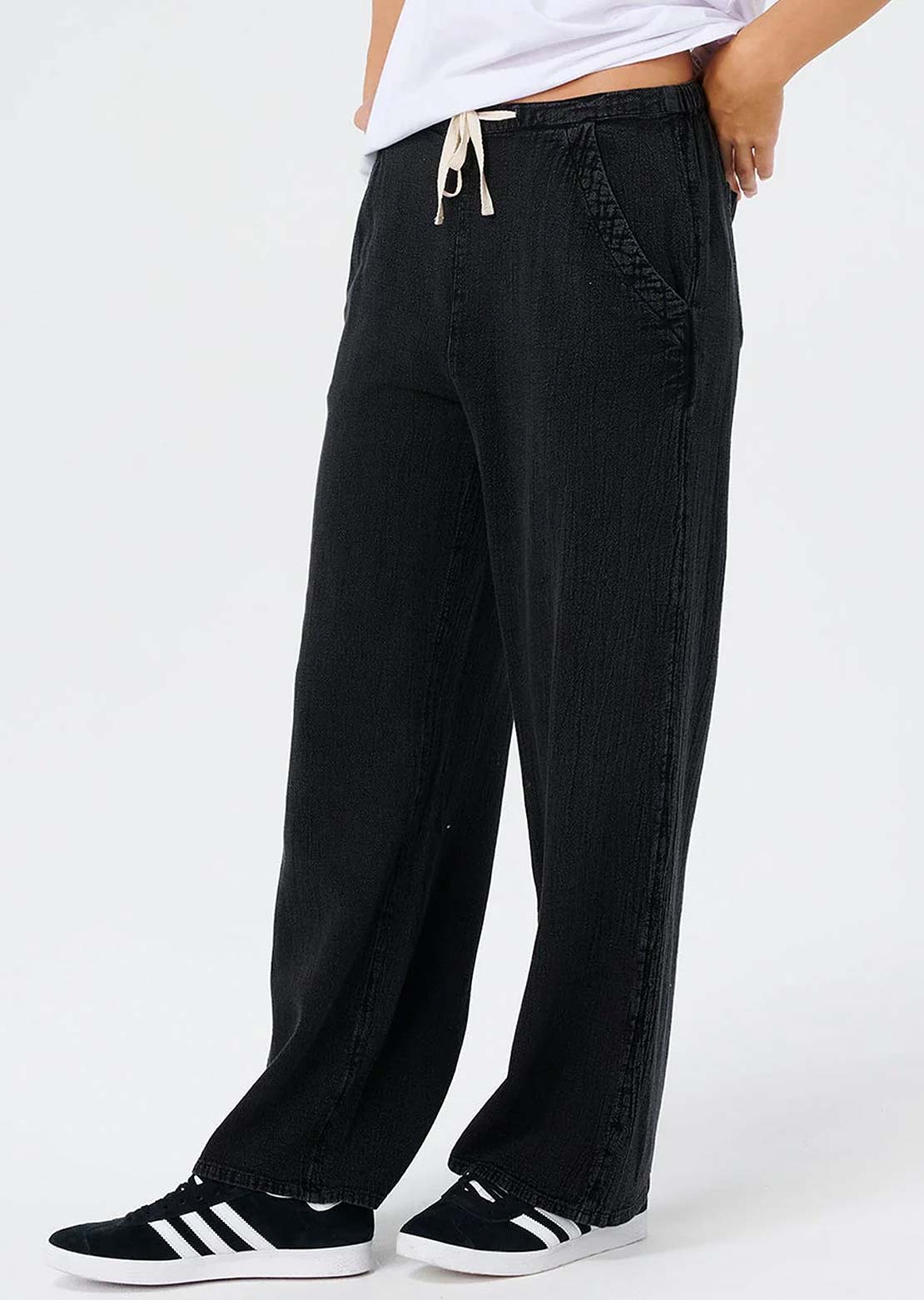 Rip Curl Women's Classic Surf Wide Leg Pants Black