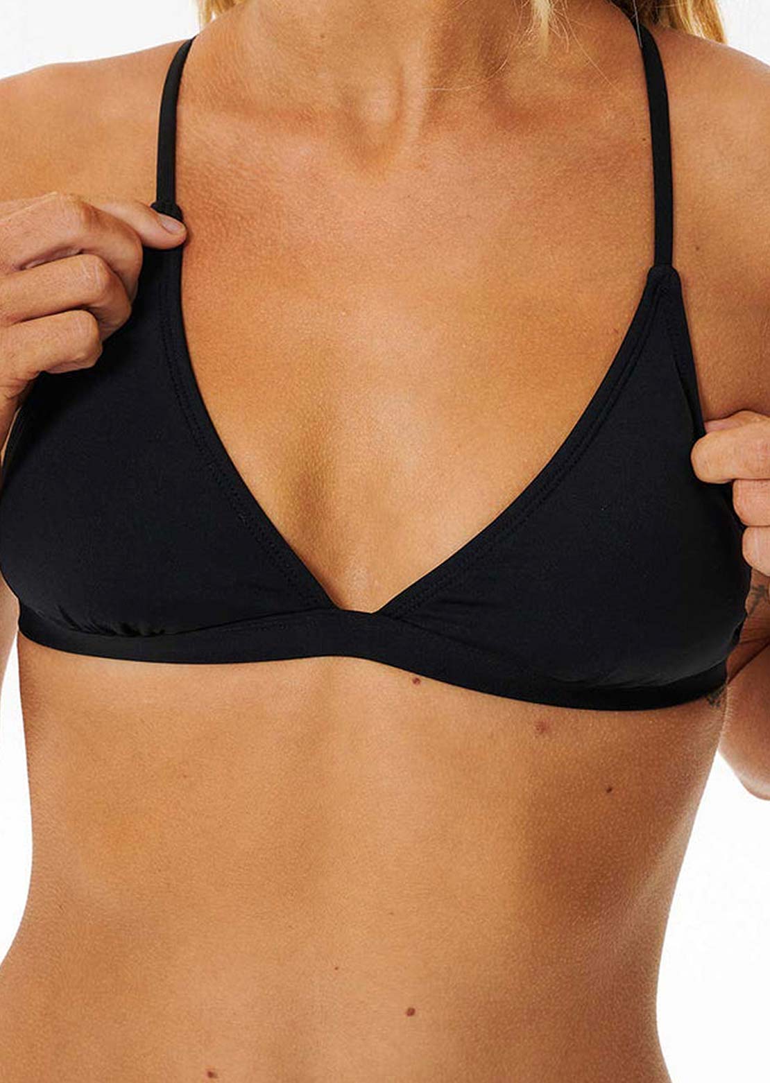 Rip Curl Women's Classic Surf Xback Tri Swim Top Black