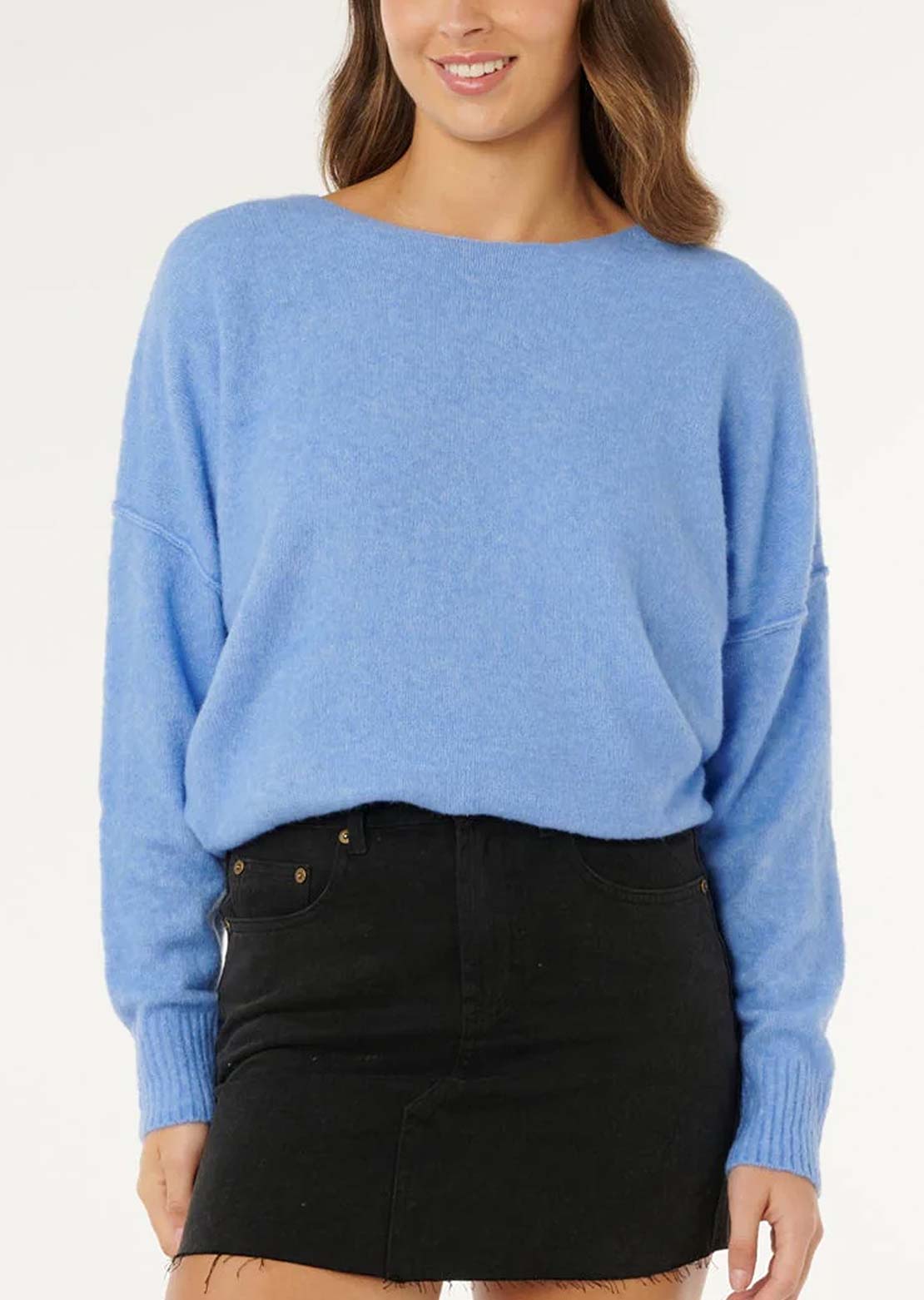 Rip Curl Women's Emily Sweater Cornflower Blue