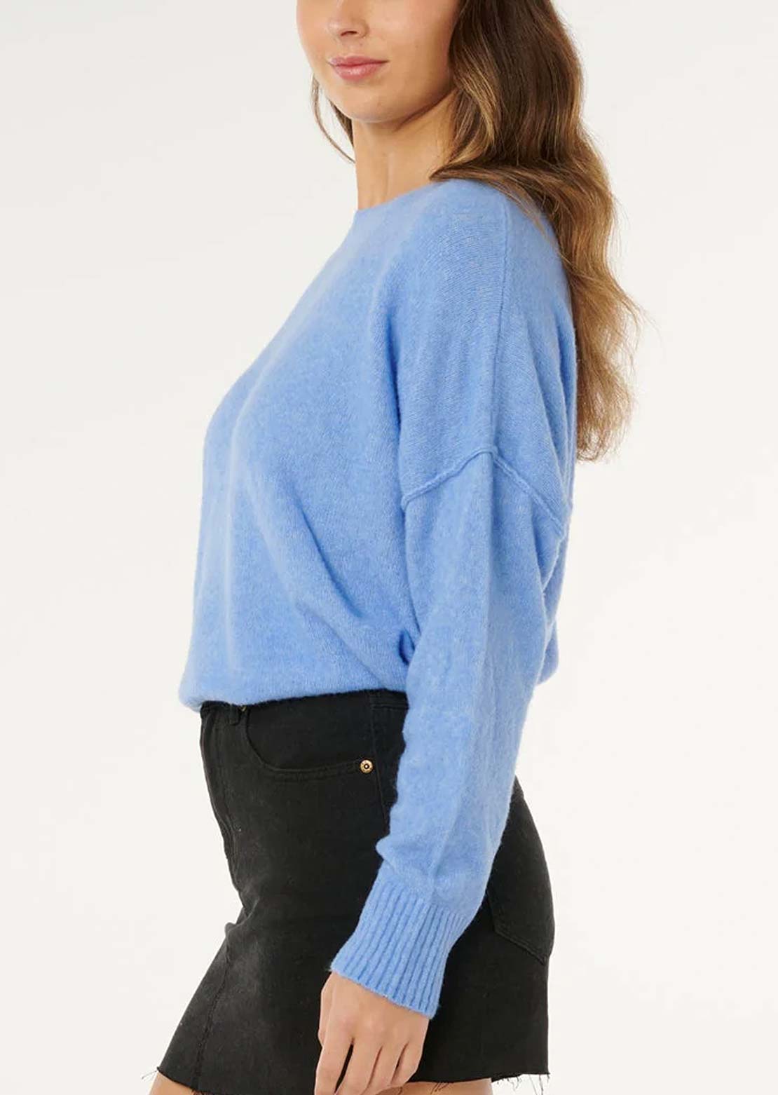 Rip Curl Women's Emily Sweater Cornflower Blue