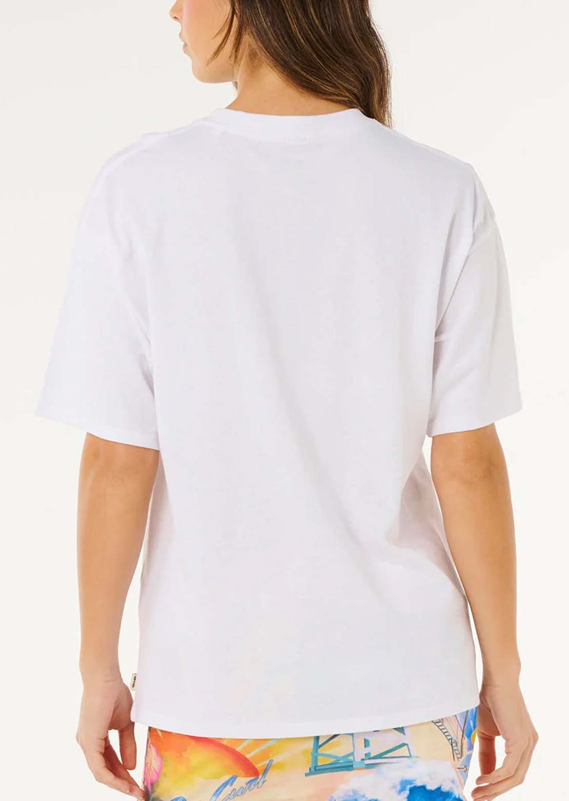 Rip Curl Women's Hayley O Heritage T-Shirt Optical White