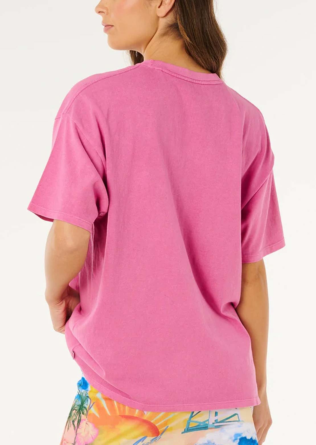 Rip Curl Women's Hayley O Heritage T-Shirt Super Pink