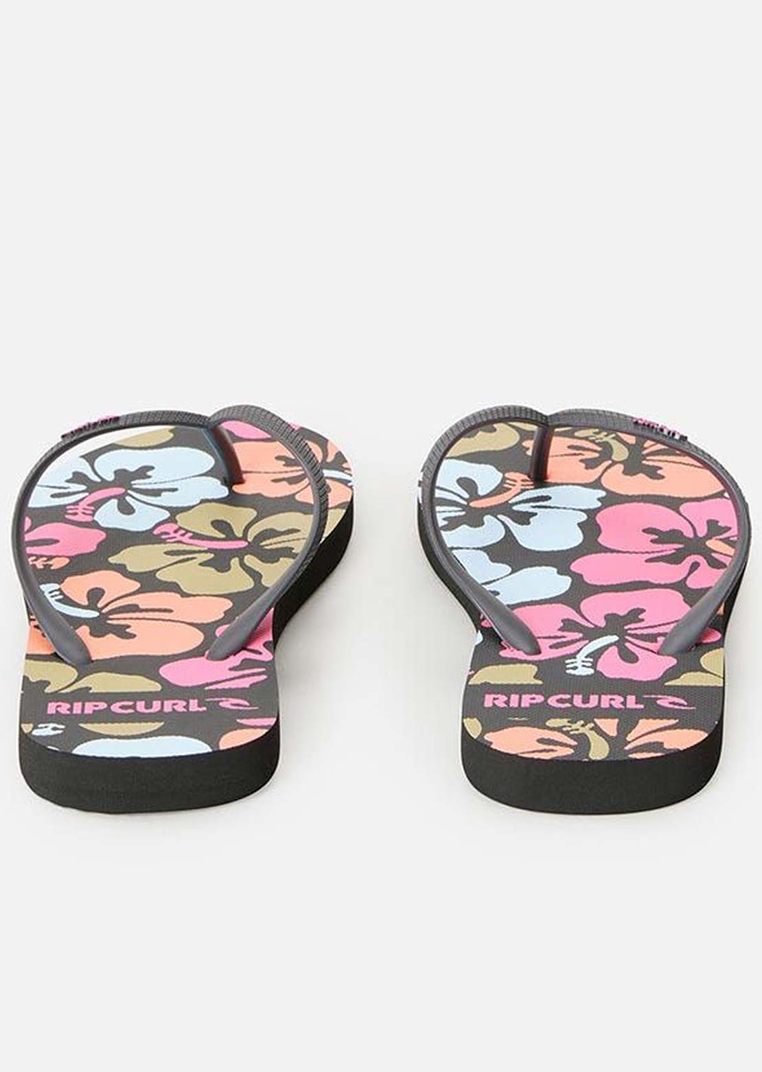 Rip Curl Women's Hibiscus Heat Bloom Open Toe Slippers Pink