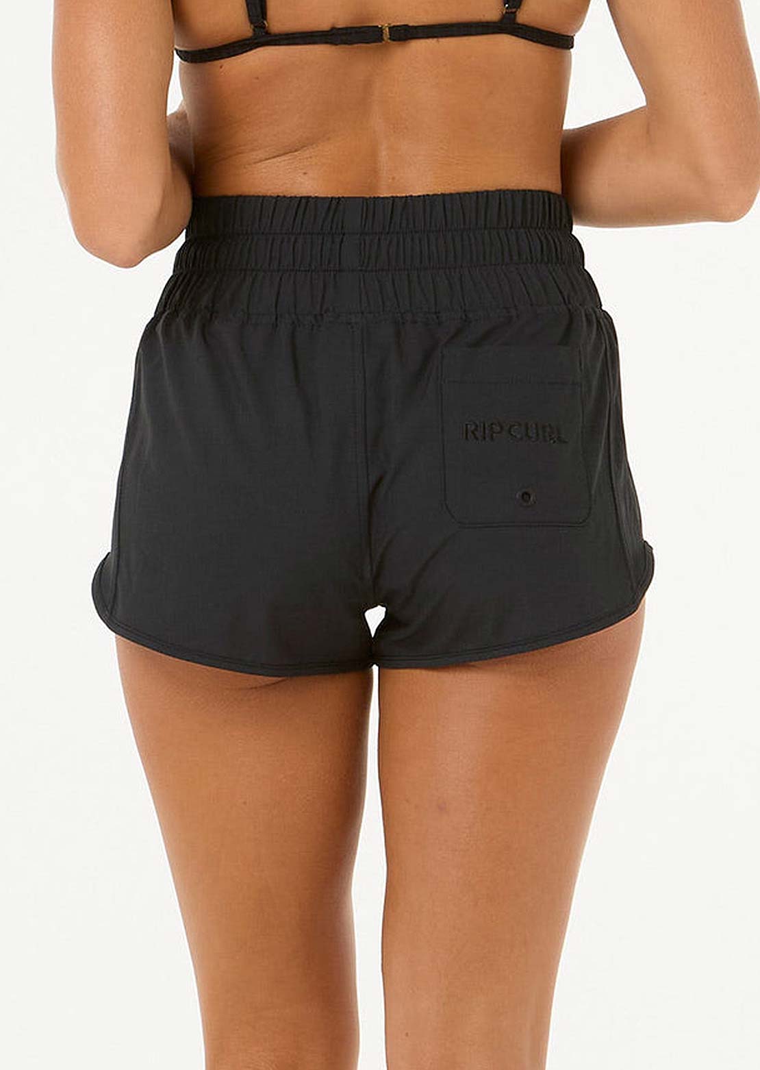 Rip Curl Women's High Waist Retro Volley 3 Boardshorts Black