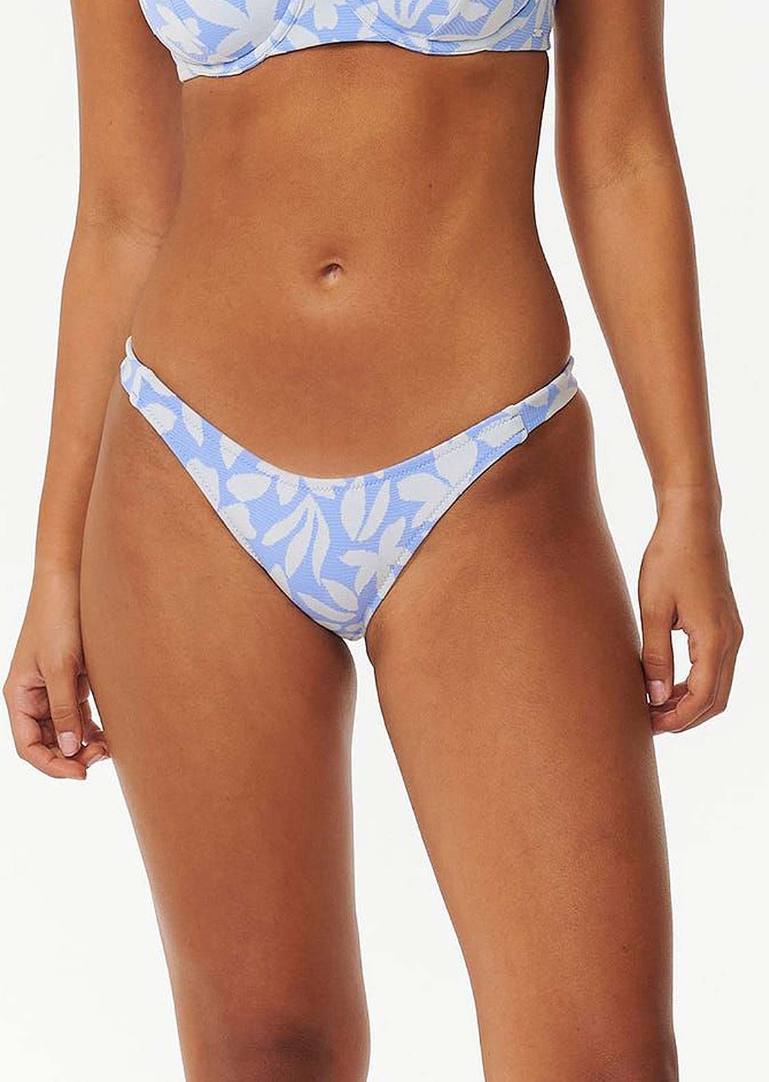 Rip Curl Women's Holiday Tropics Cheeky Pant Mid Blue