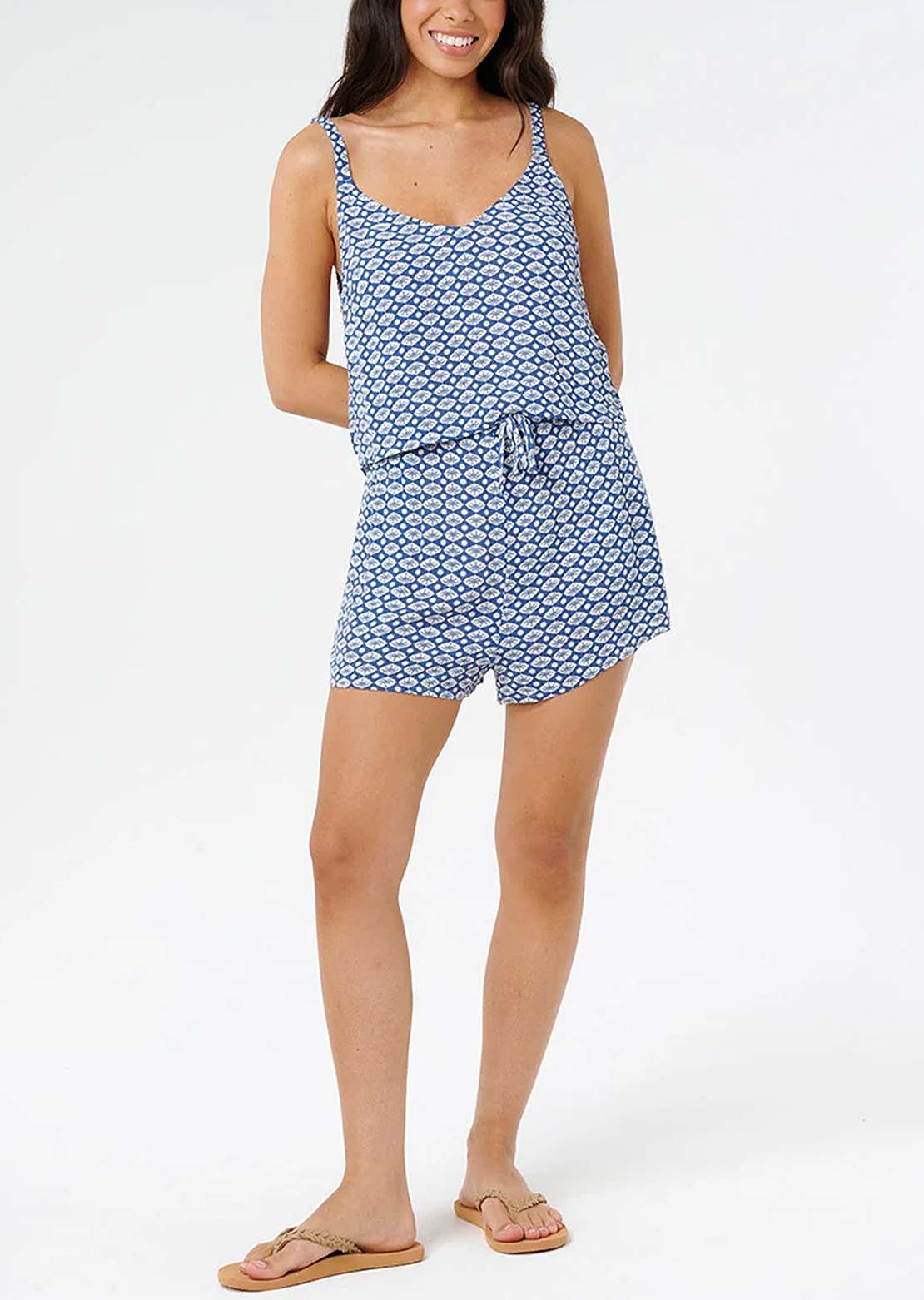 Rip Curl Women's Party Pack Cami Top Vintage Blue