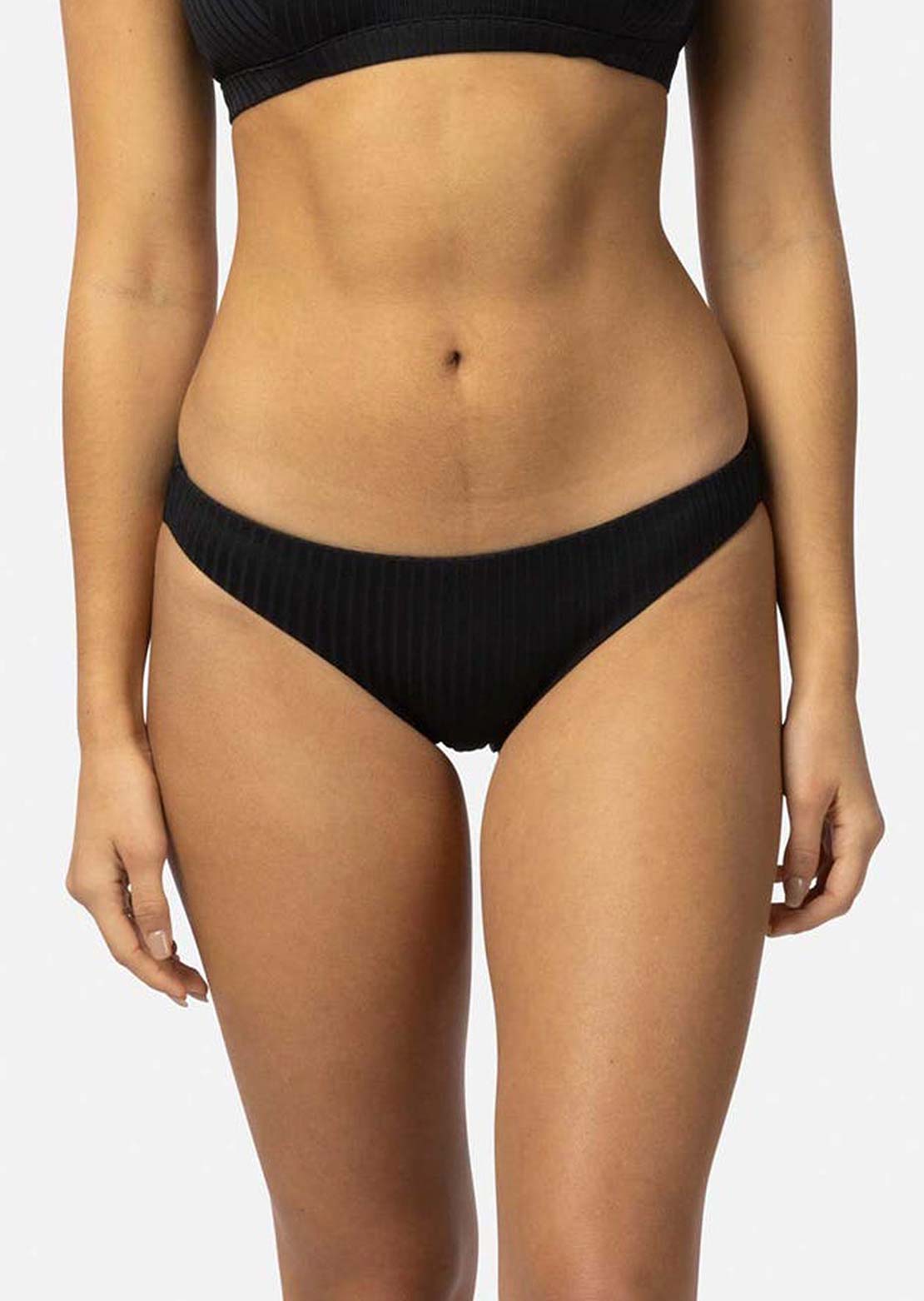 Rip Curl Women's Premium Surf Cheeky Swim Bottom Black