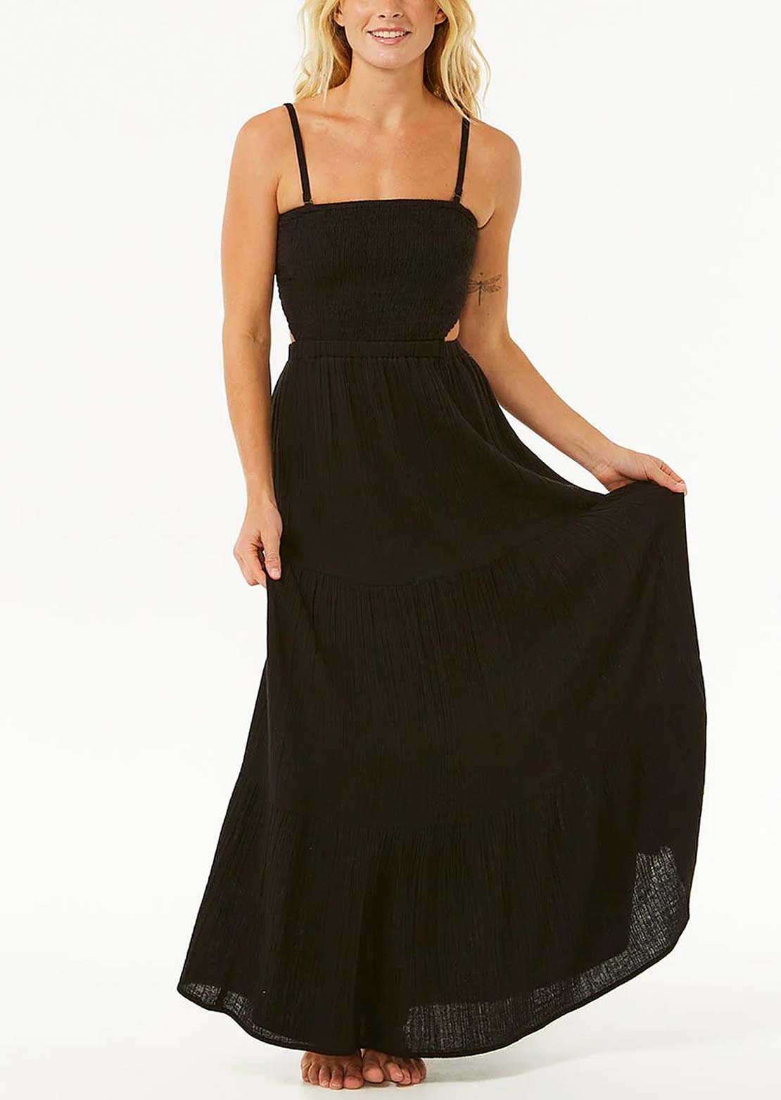 Rip Curl Women's Premium Surf Maxi Dress Black