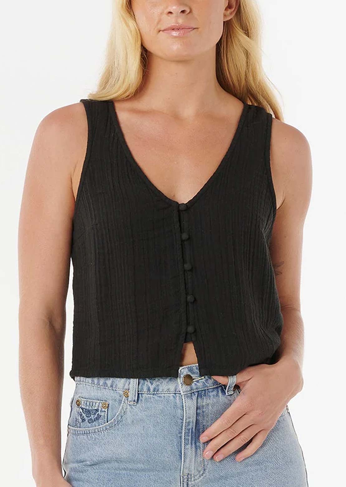 Rip Curl Women's Premium Surf Top Black