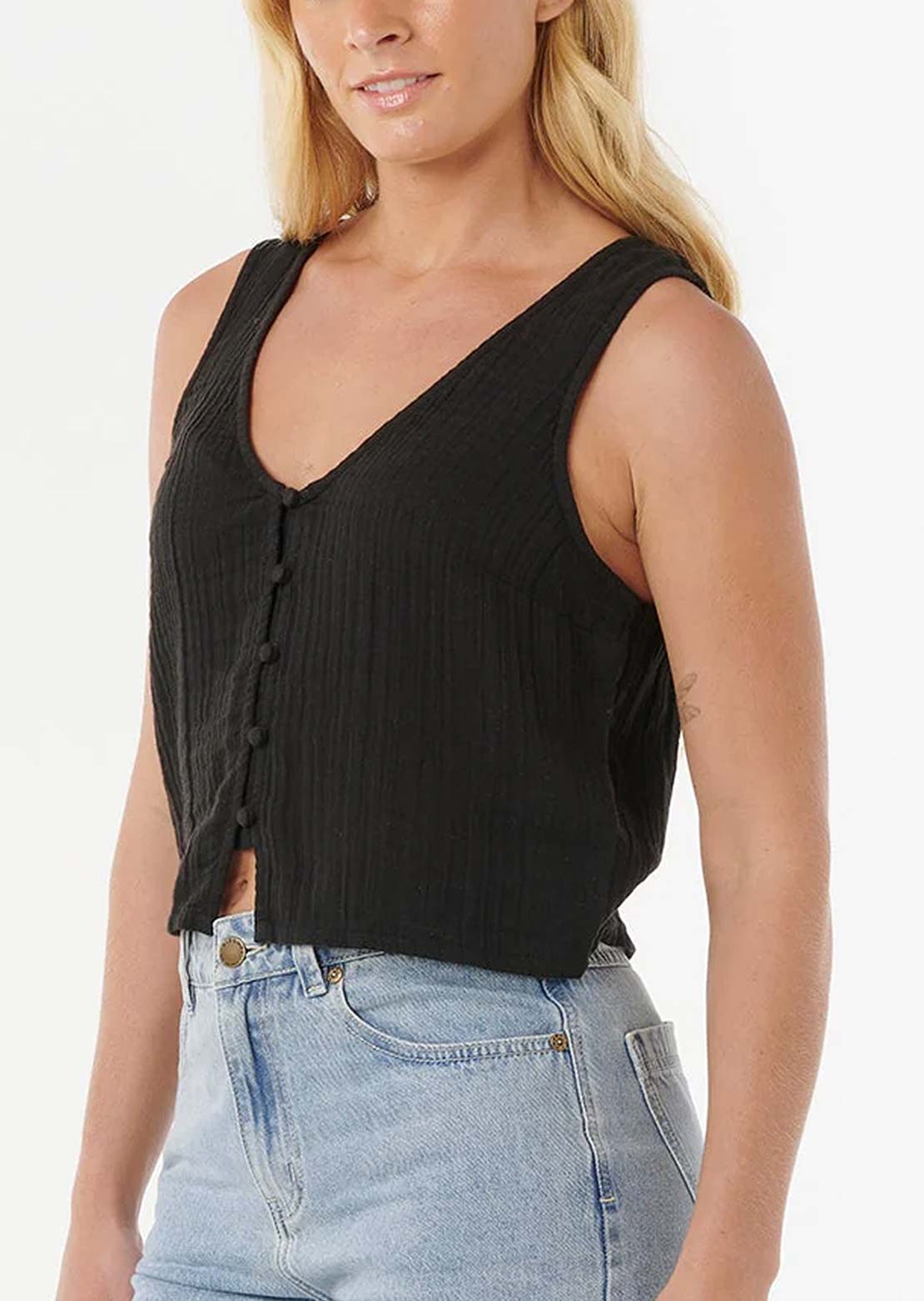 Rip Curl Women's Premium Surf Top Black