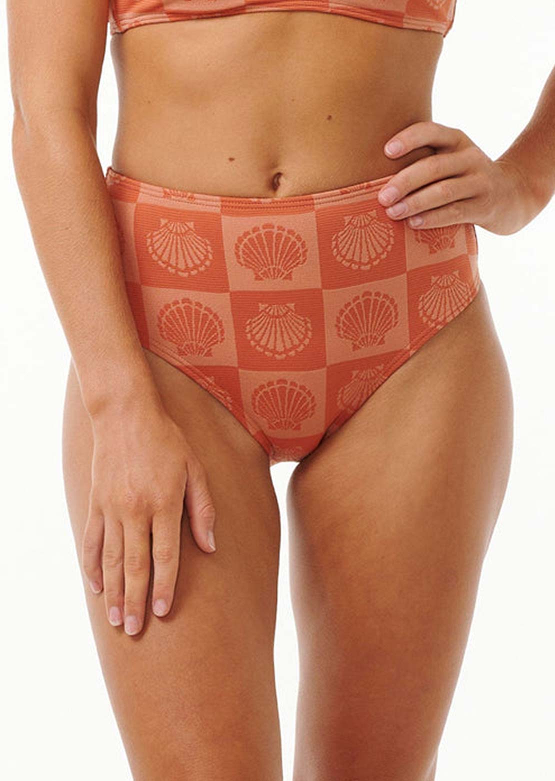 Rip Curl Women's Soleil Shell Hi Leg Good Pants Rust