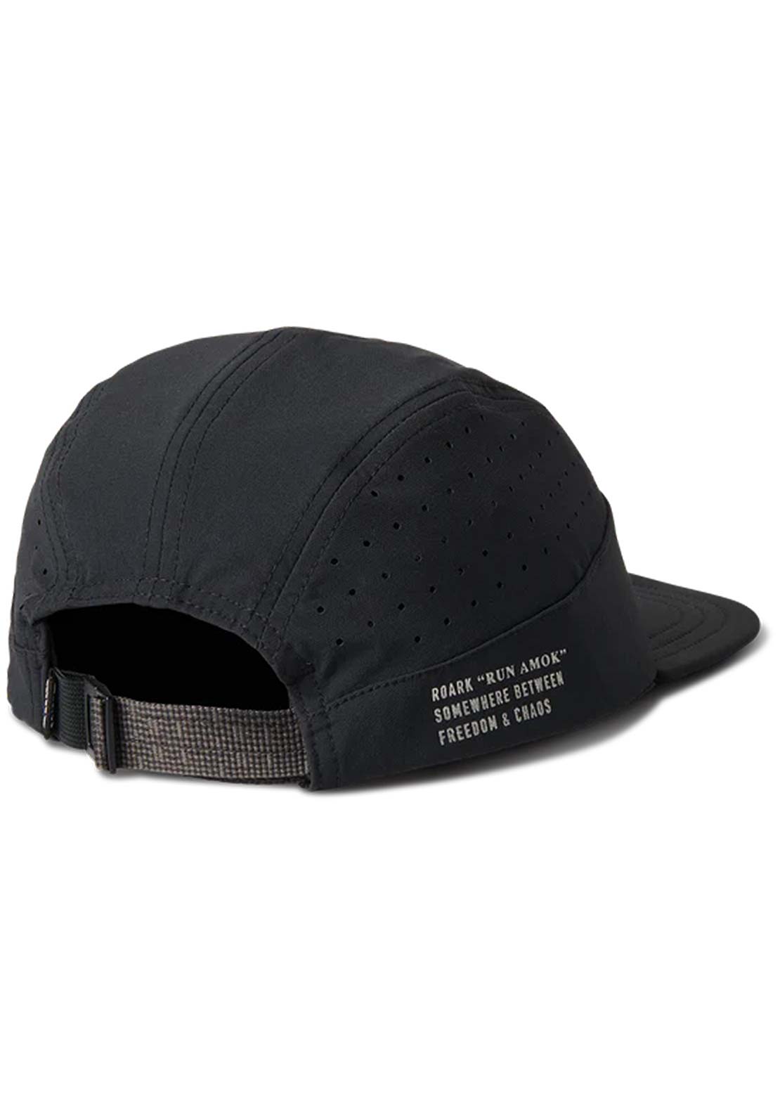 Roark Men's Alta Elite Run Cap Black