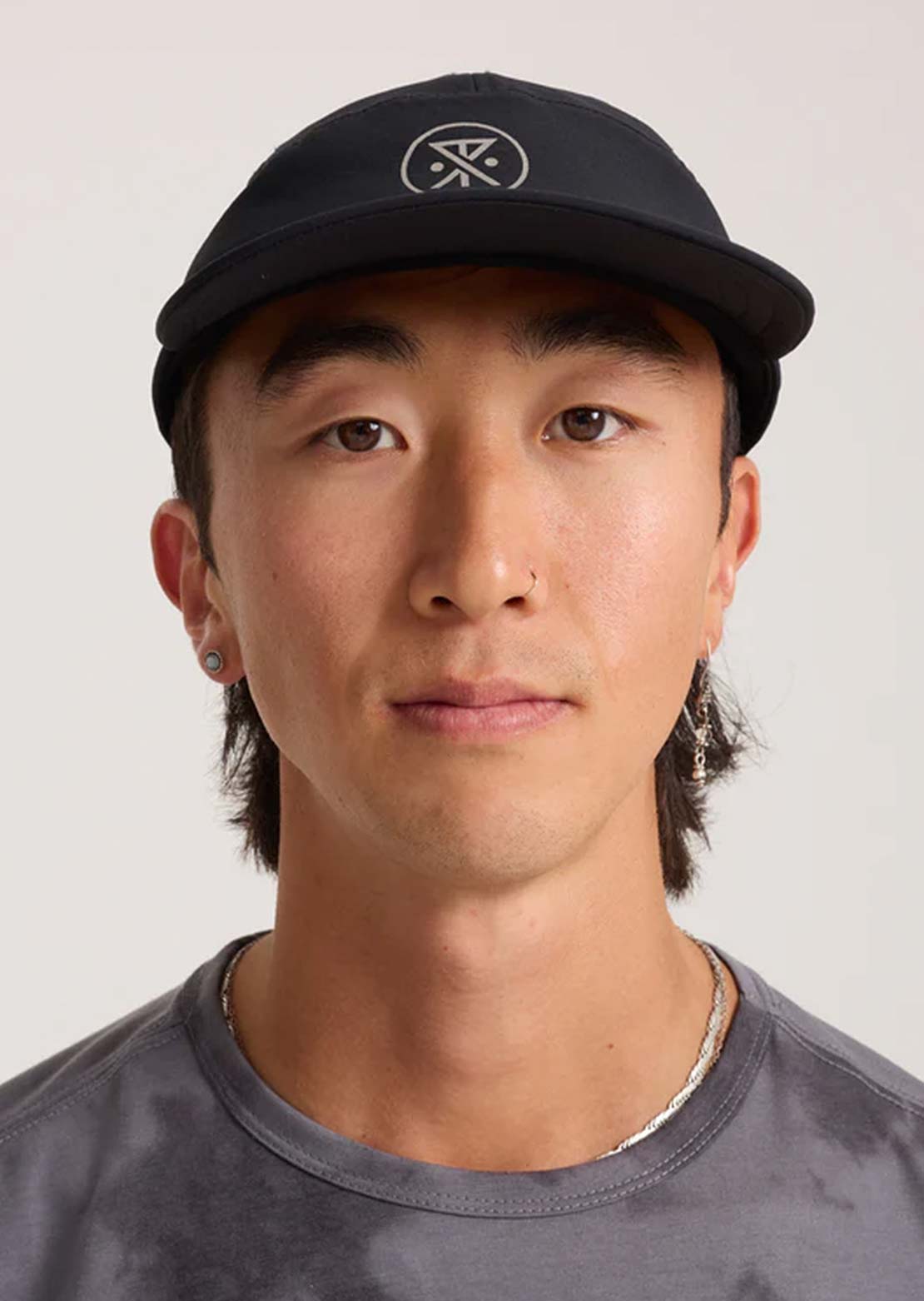 Roark Men's Alta Elite Run Cap Black