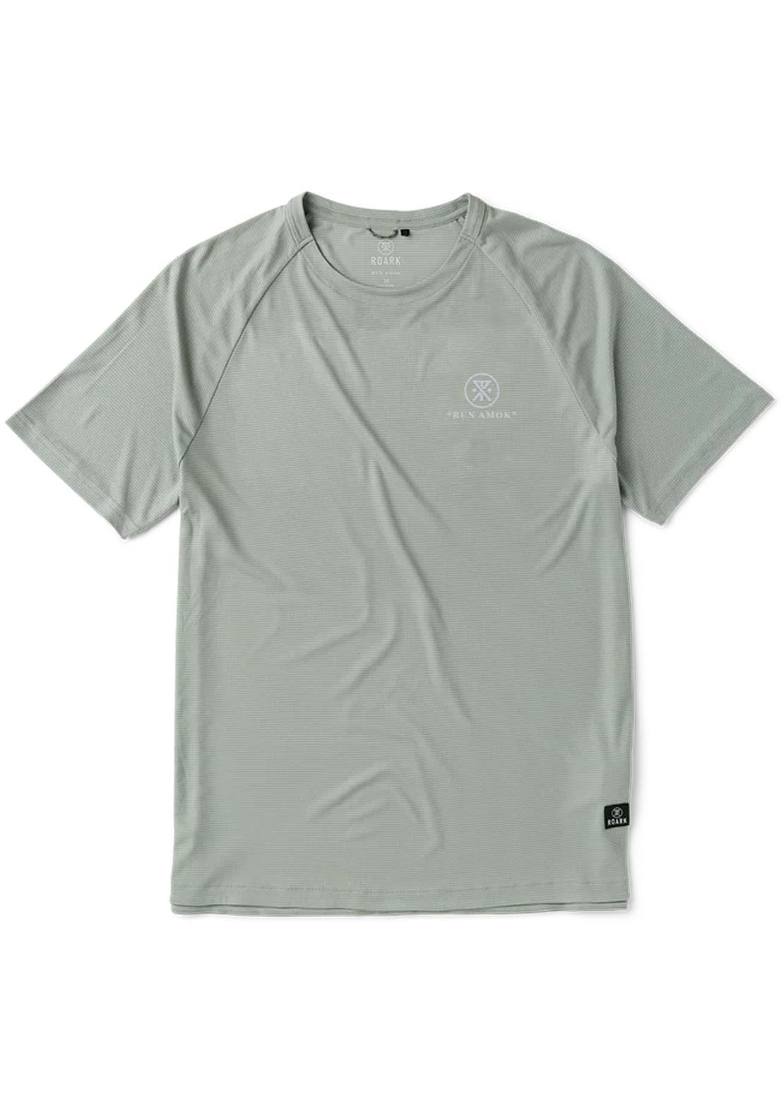 Roark Men's Alta Elite Trail T-Shirt Grey