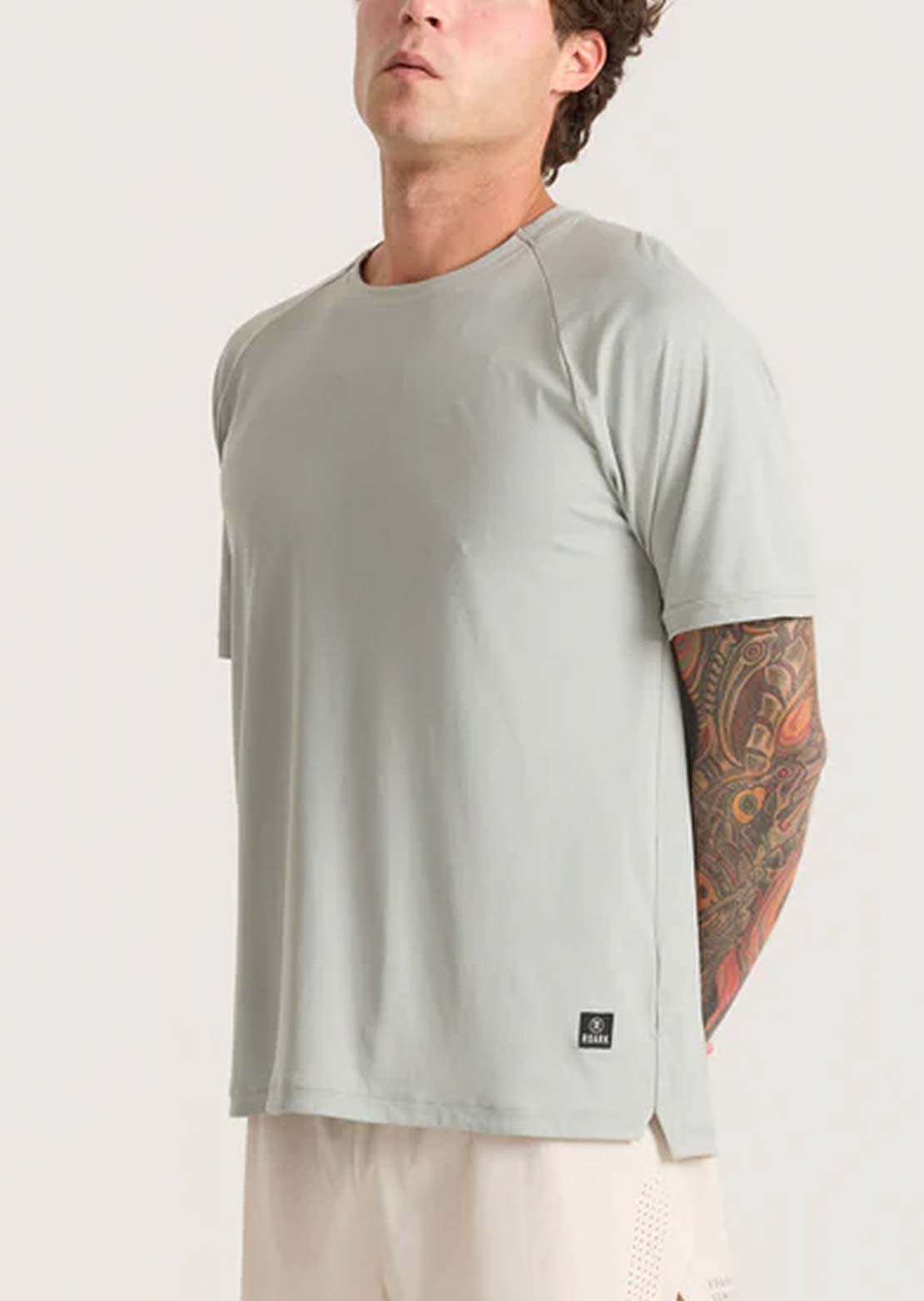 Roark Men's Alta Elite Trail T-Shirt Grey