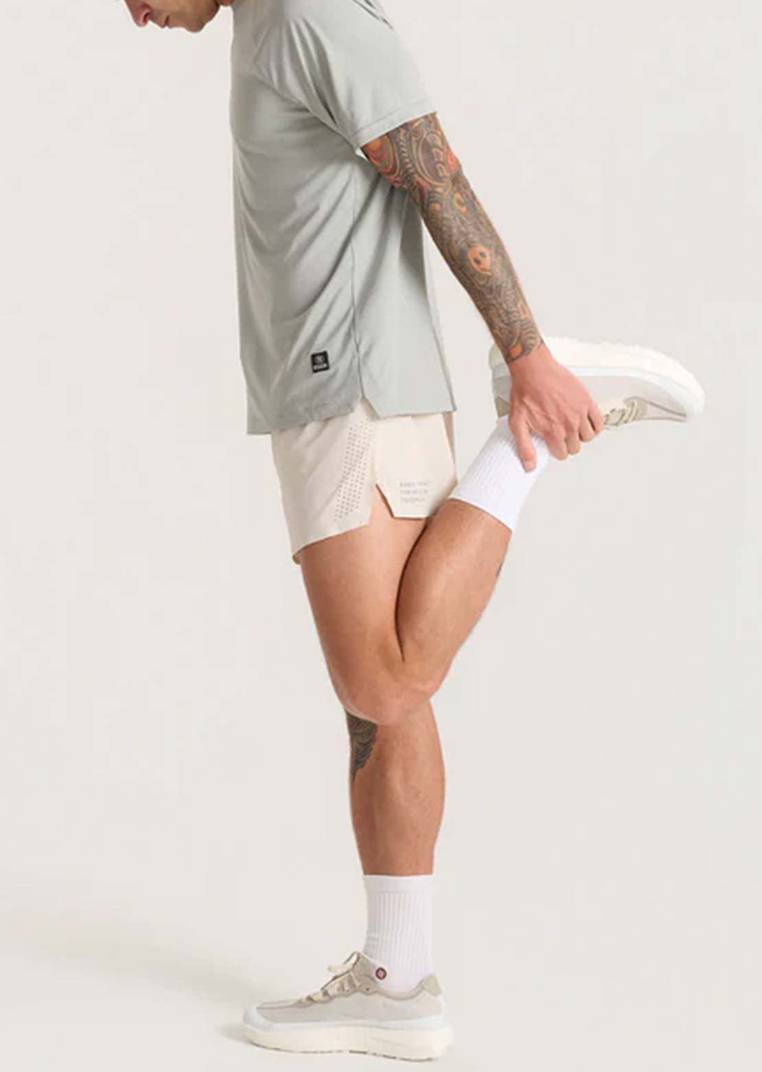 Roark Men's Alta Elite Trail T-Shirt Grey