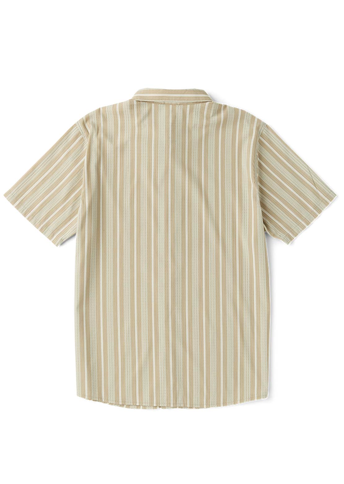 Roark Men's Bless Up Button Up Shirt Beige