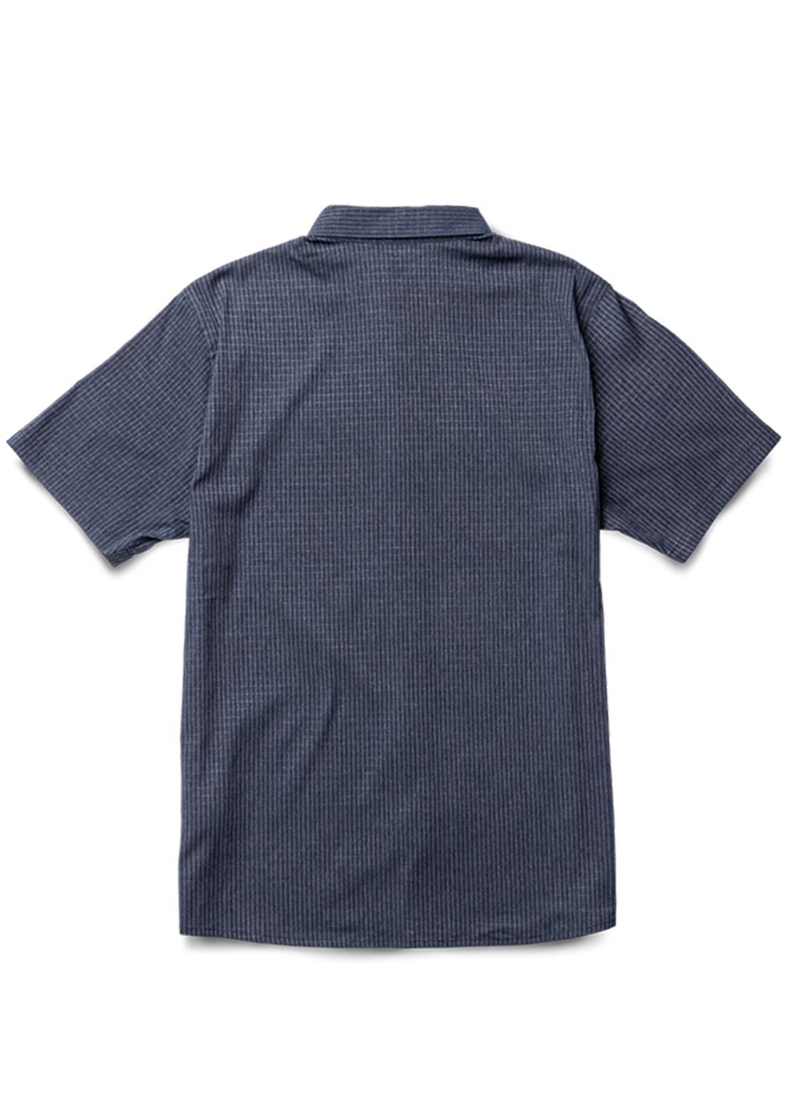 Roark Men's Bless Up Button Up Shirt Navy