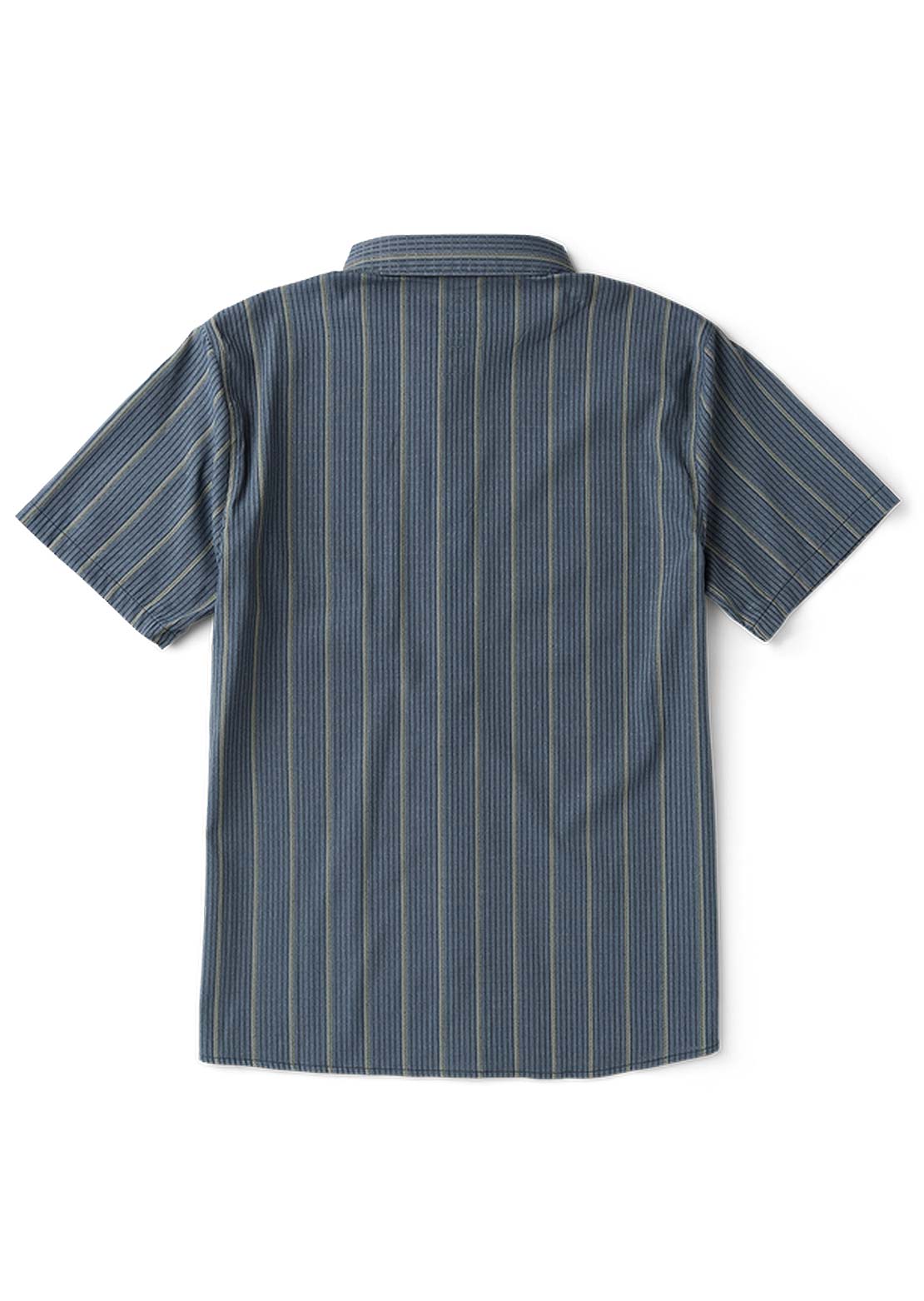 Roark Men's Bless Up Button Up Shirt Neptune