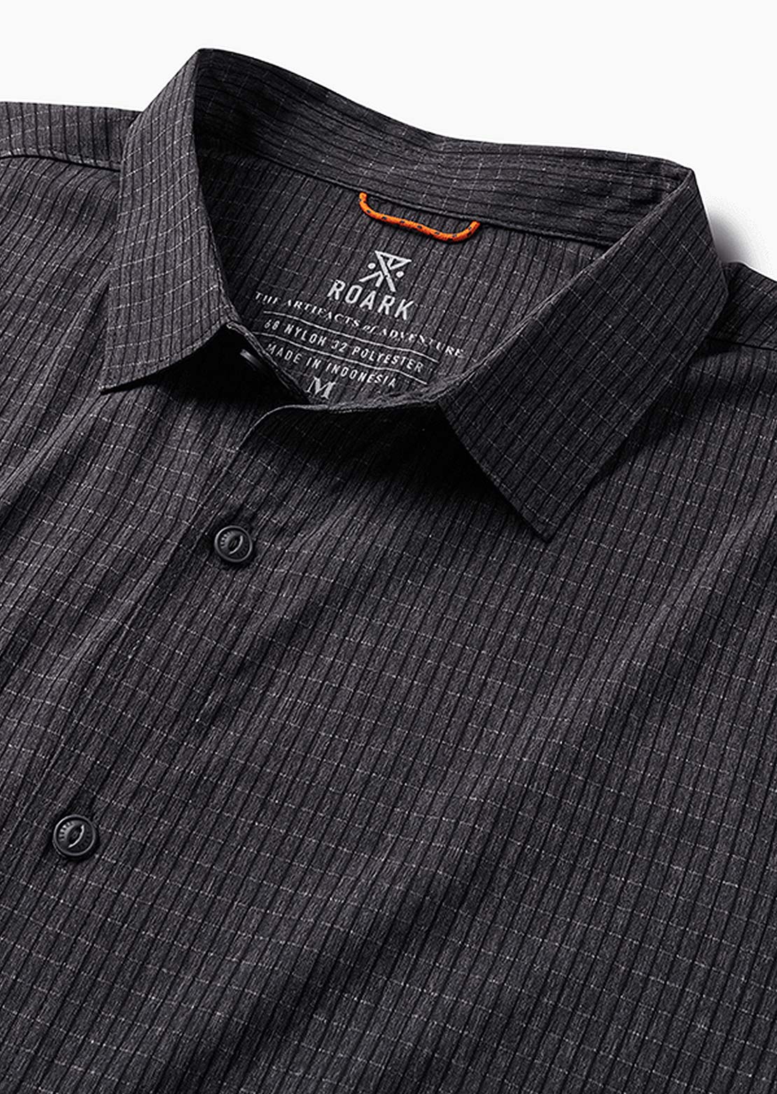 Roark Men's Bless Up Button Up Shirts Black