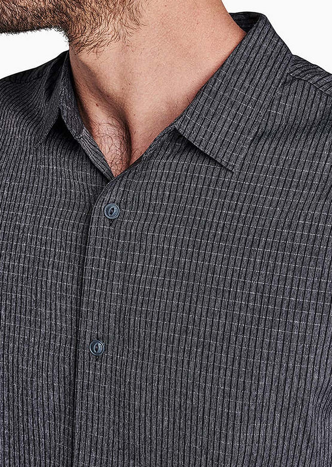 Roark Men's Bless Up Button Up Shirts Black